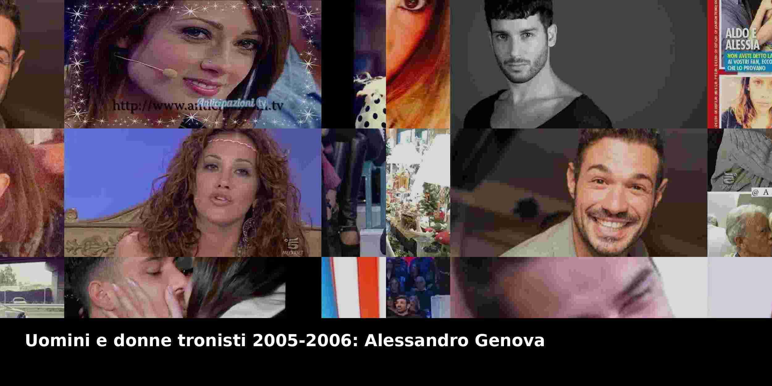 Uomini e donne tronisti 2005-2006: Alessandro Genova