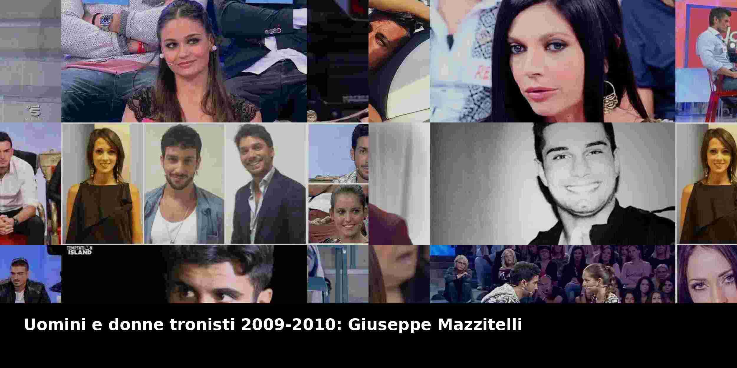 Uomini e donne tronisti 2009-2010: Giuseppe Mazzitelli