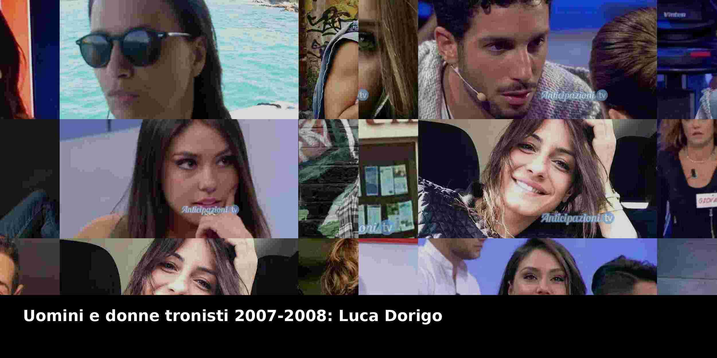 Uomini e donne tronisti 2007-2008: Luca Dorigo