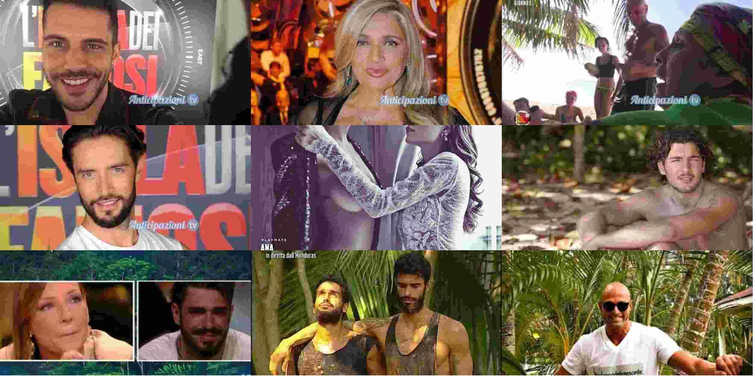 Isola dei Famosi news: le tentazioni della Rodriguez e di Montovoli e il ruolo forte de Le Donatella