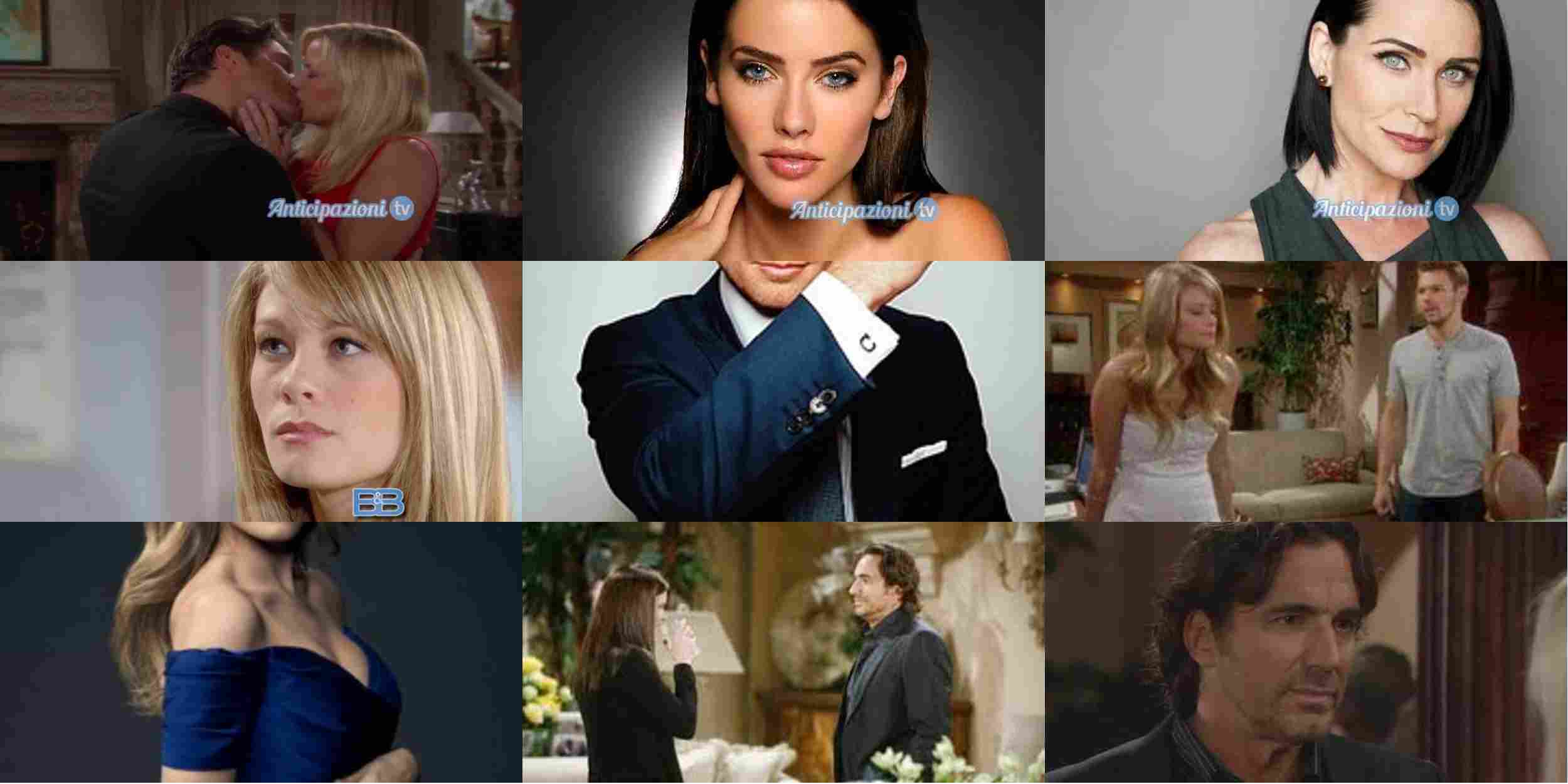 Anticipazioni Beautiful, puntate settimana 25-29 maggio 2015: Deacon bacia Brooke, poi chiede a Quinn di sposarlo!
