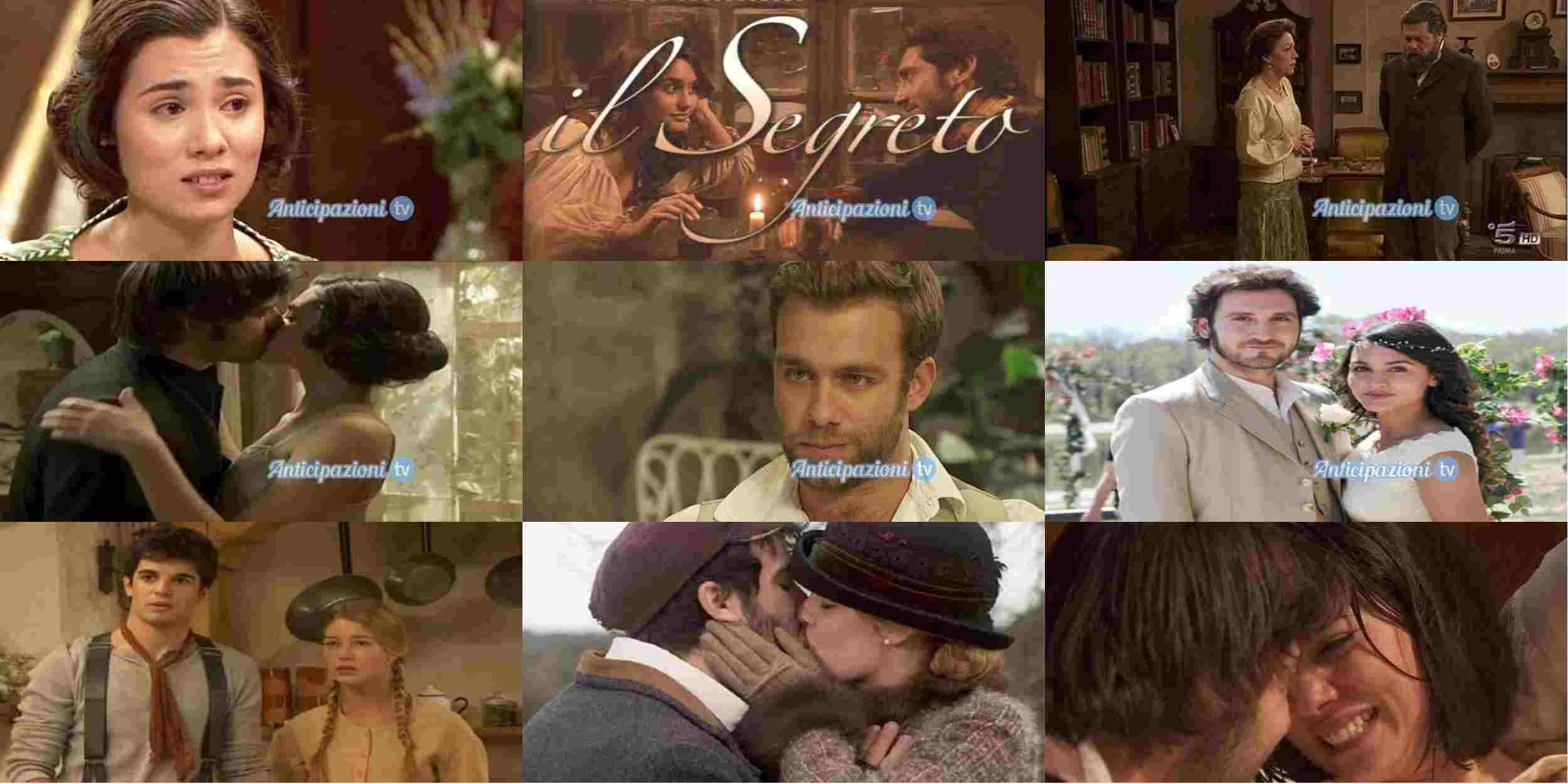 Telenovela Il Segreto, riassunto trama puntata sabato 2 maggio 2015: Fernando getta prepotentemente Maria sul letto !