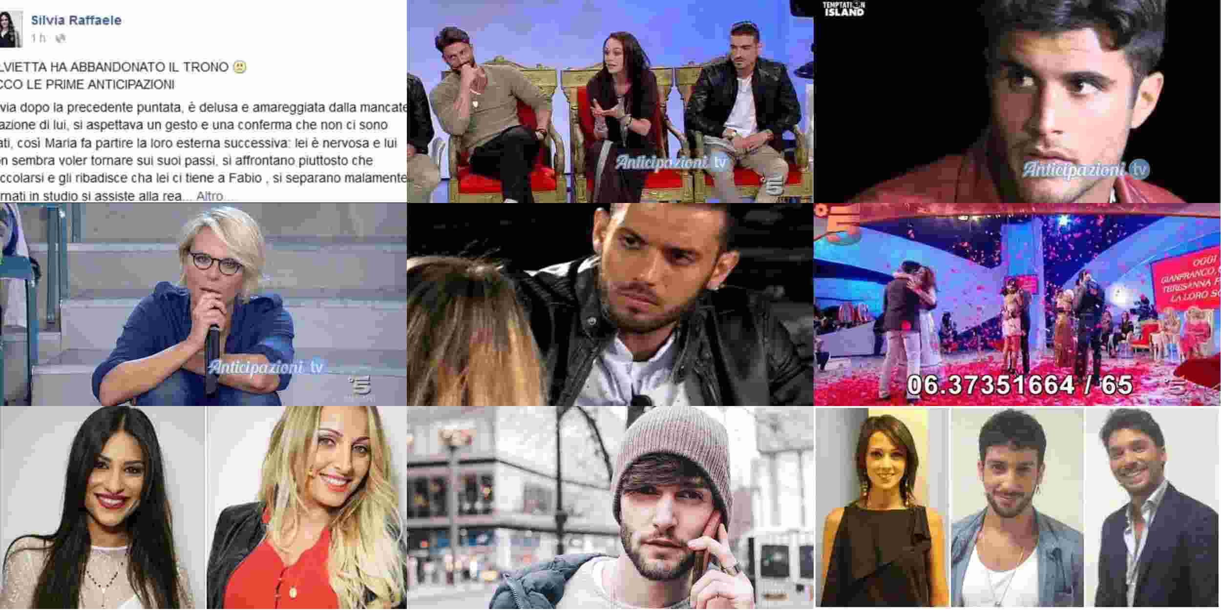ANTICIPAZIONI |Uomini e donne, registrazione trono classico 24-10-15: Albano e Romina ospiti