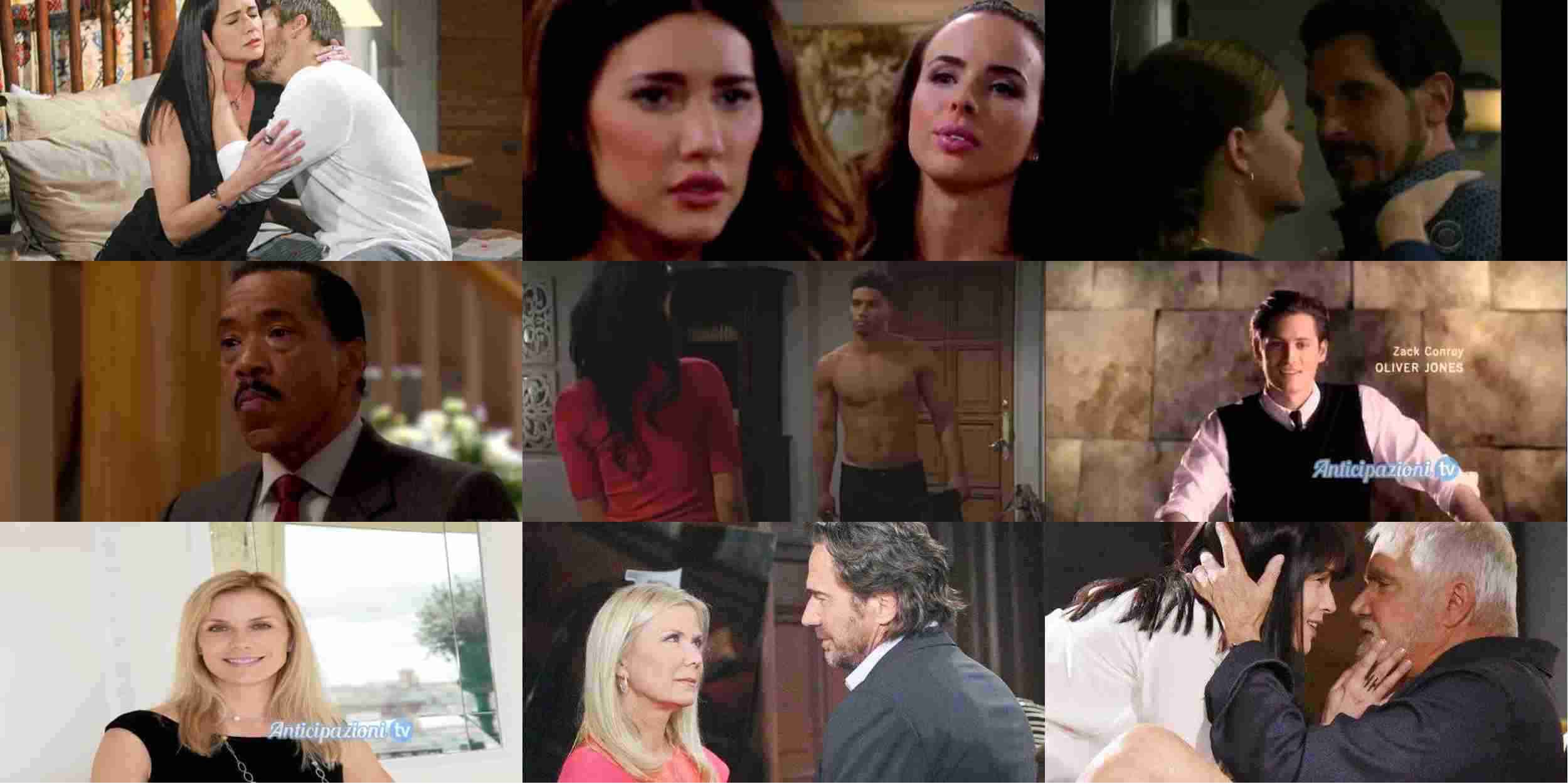 Anticipazioni Beautiful, puntata 4 luglio 2016: Quinn assiste Liam, un regalo per Steffy