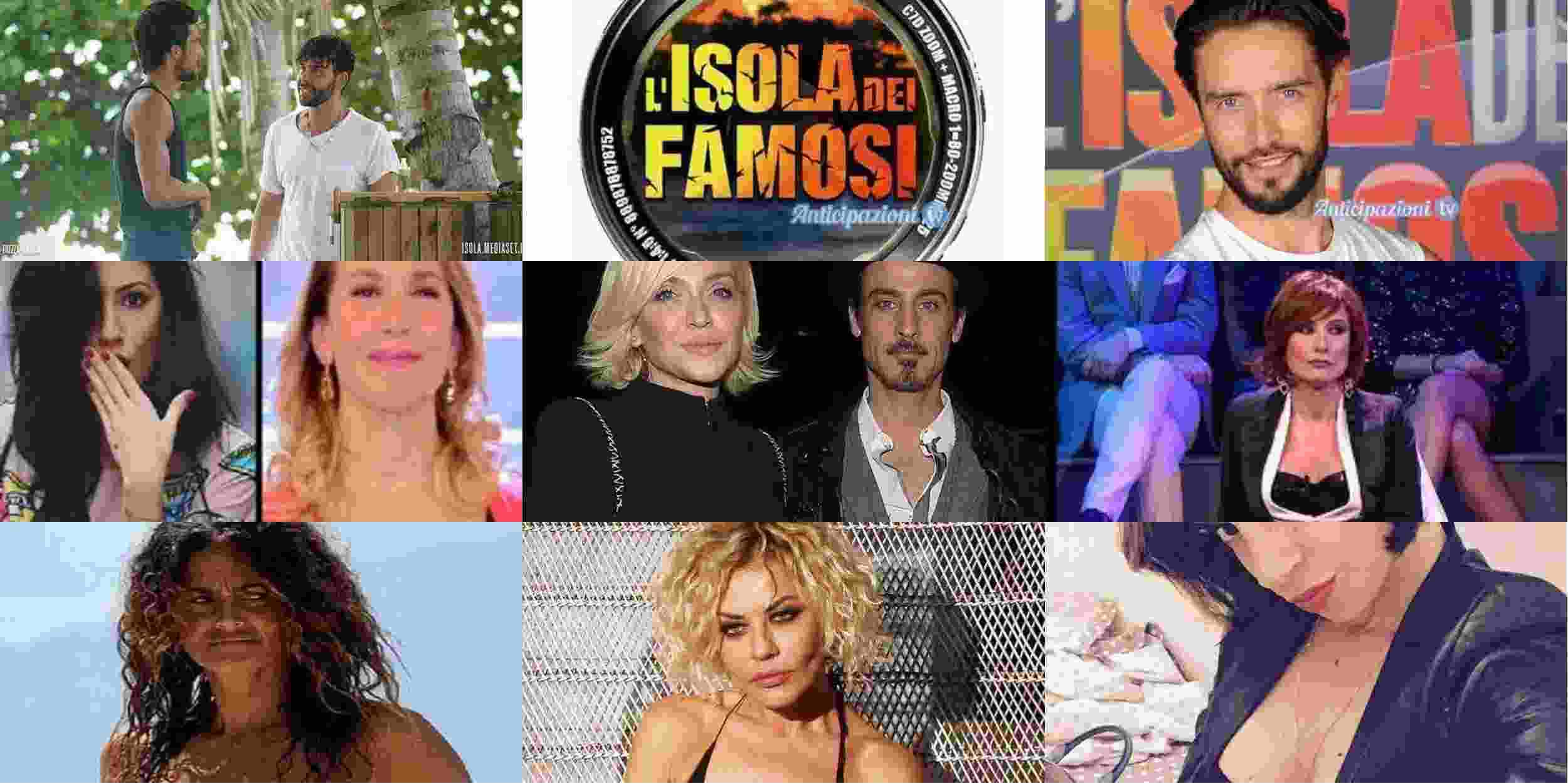 Isola dei famosi 2017: Raz Degan e Paola Barale, una notte d’amore
