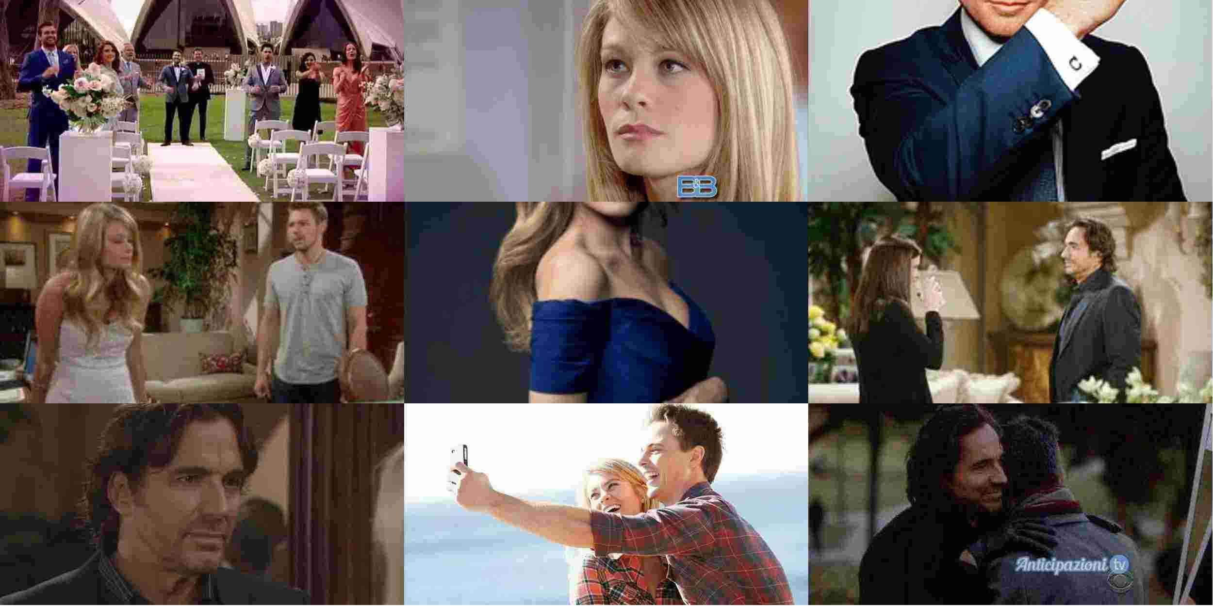 Beautiful trame americane, le nozze speciali di Liam e Steffy