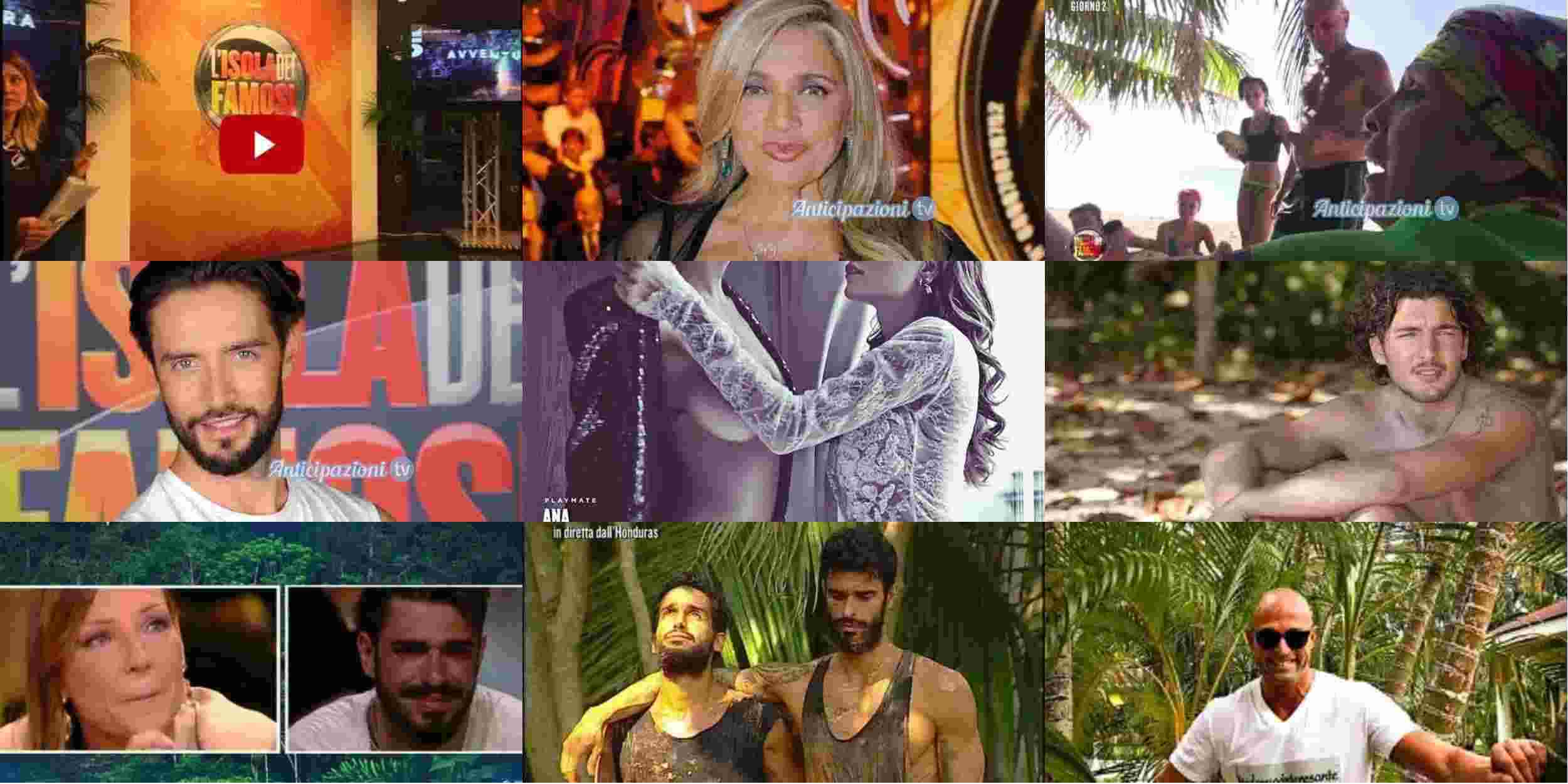 Isola dei Famosi, primi [VIDEO] dei concorrenti: è già lite?