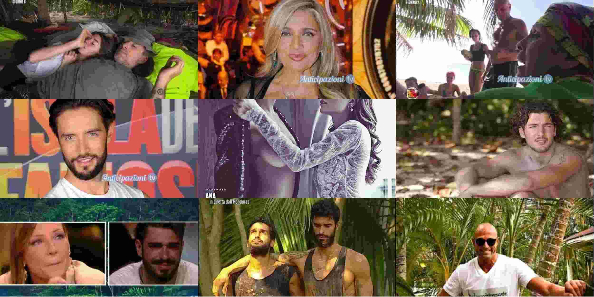 Isola dei Famosi 2018, Bianca Atzei e Filippo Nardi a luci rosse: scatta la censura