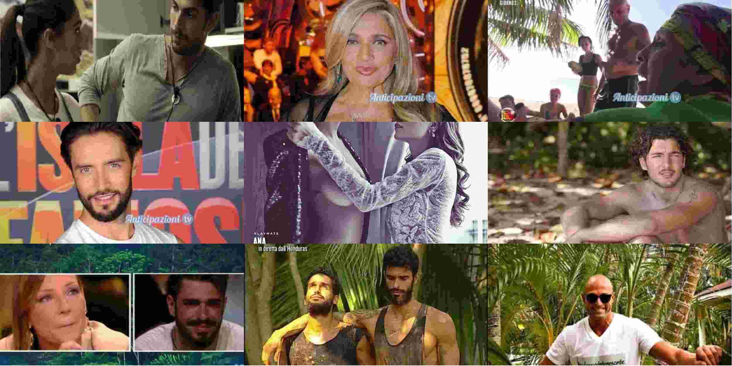 Isola dei Famosi 2018, riavvicinamento tra Francesco e Cecilia? Ignazio riceve un tapiro