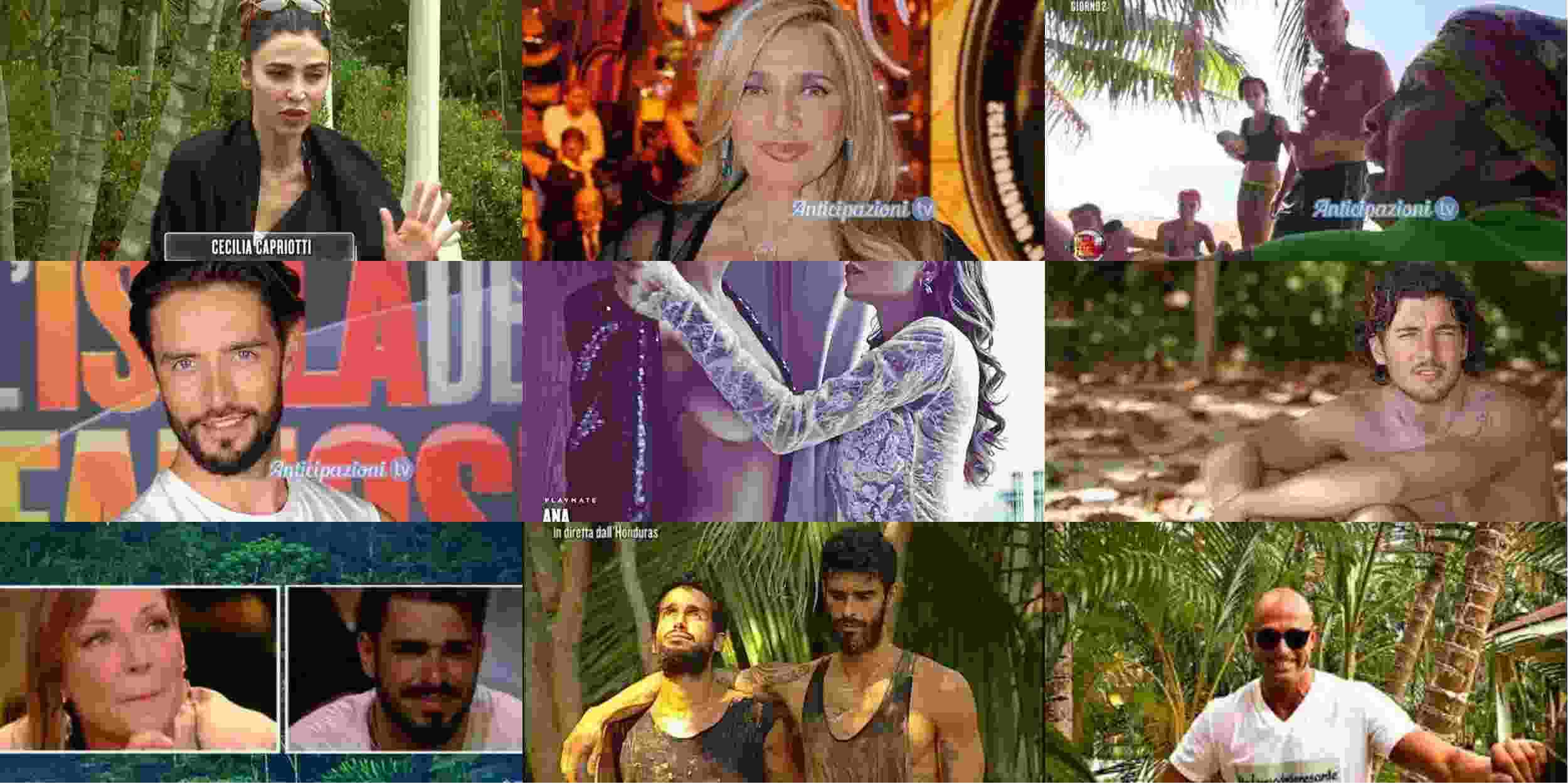 Isola dei famosi 2018: confessione shock della Capriotti in diretta!