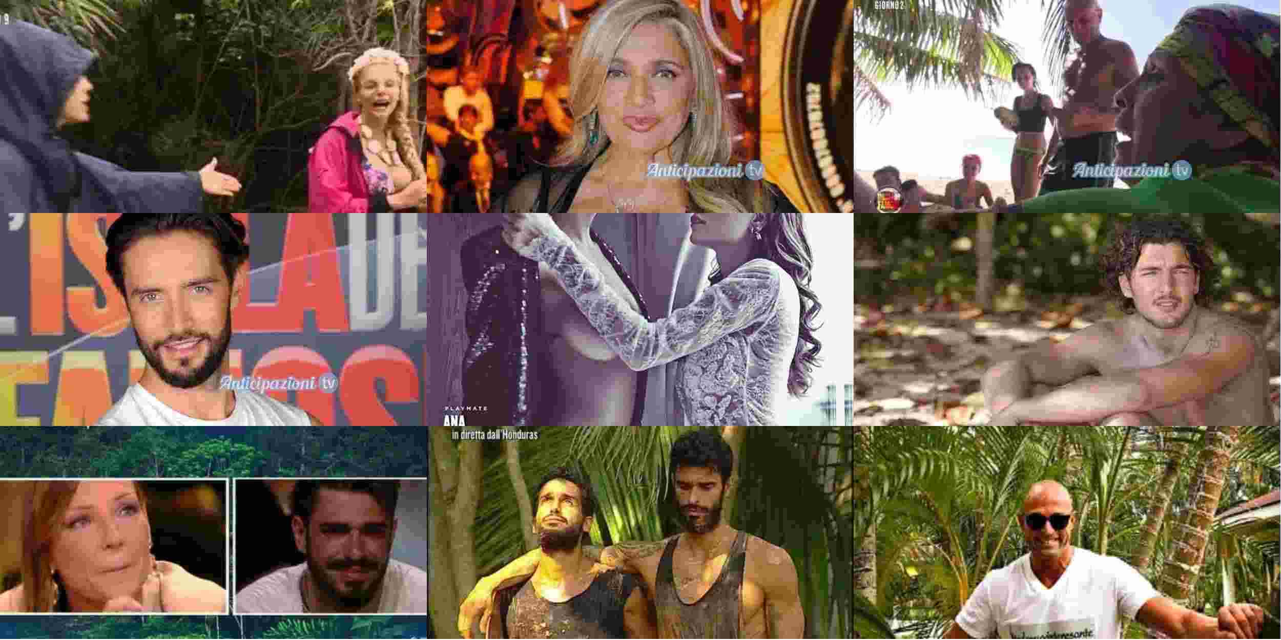 Isola dei famosi 2018: furiosa lite tra Paola, Francesca e Cecilia