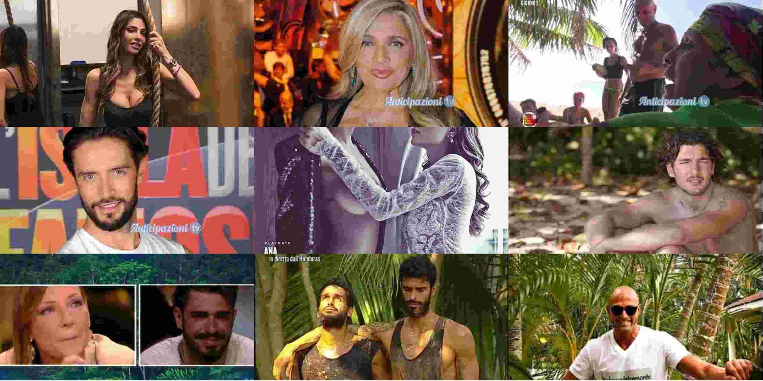Isola dei Famosi 2018, anticipazioni puntata 20-4-2018: arrivano i filmati delle corna