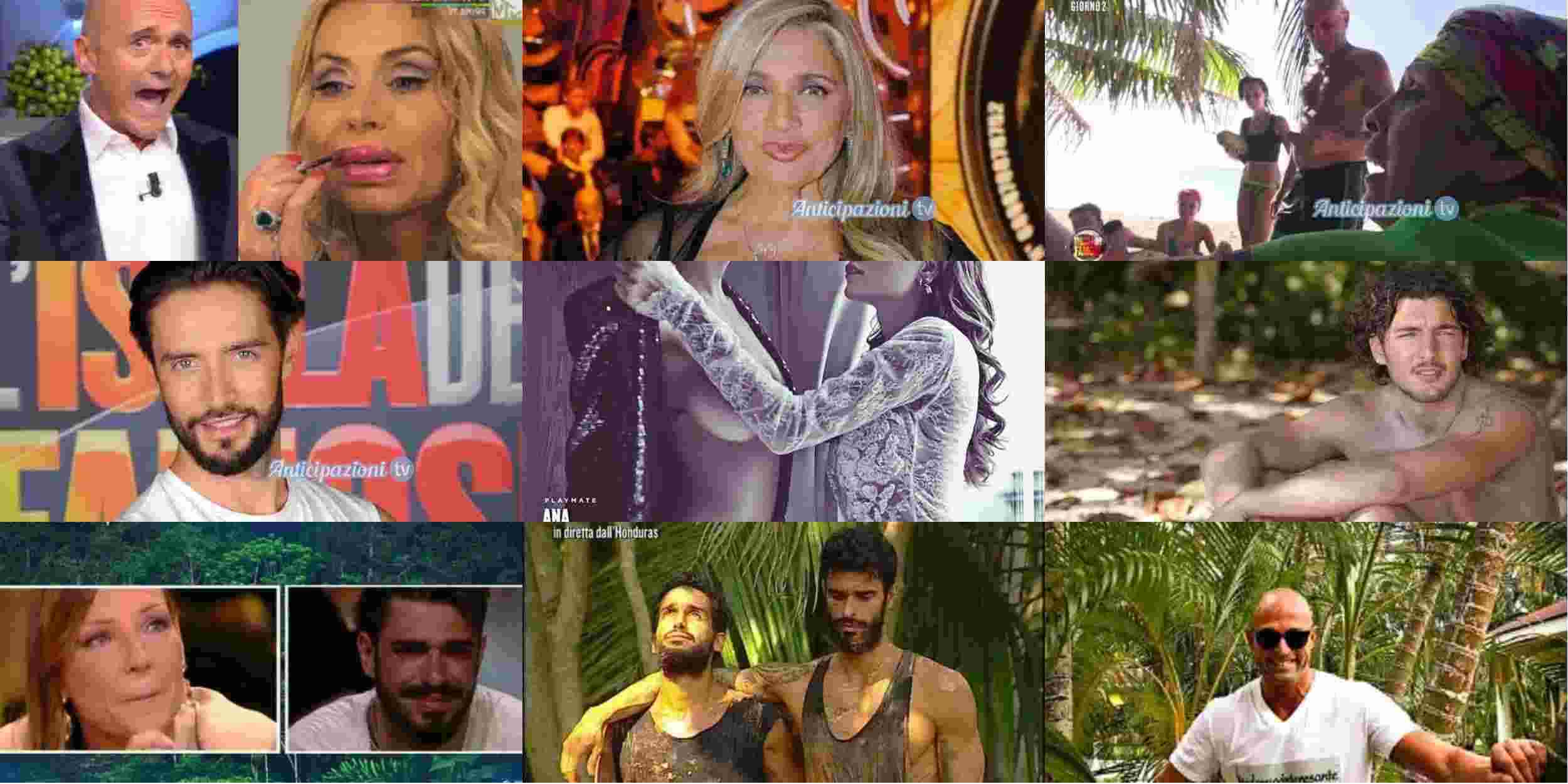 Isola dei Famosi 2018, Signorini sbugiarda Valeria Marini e rivela