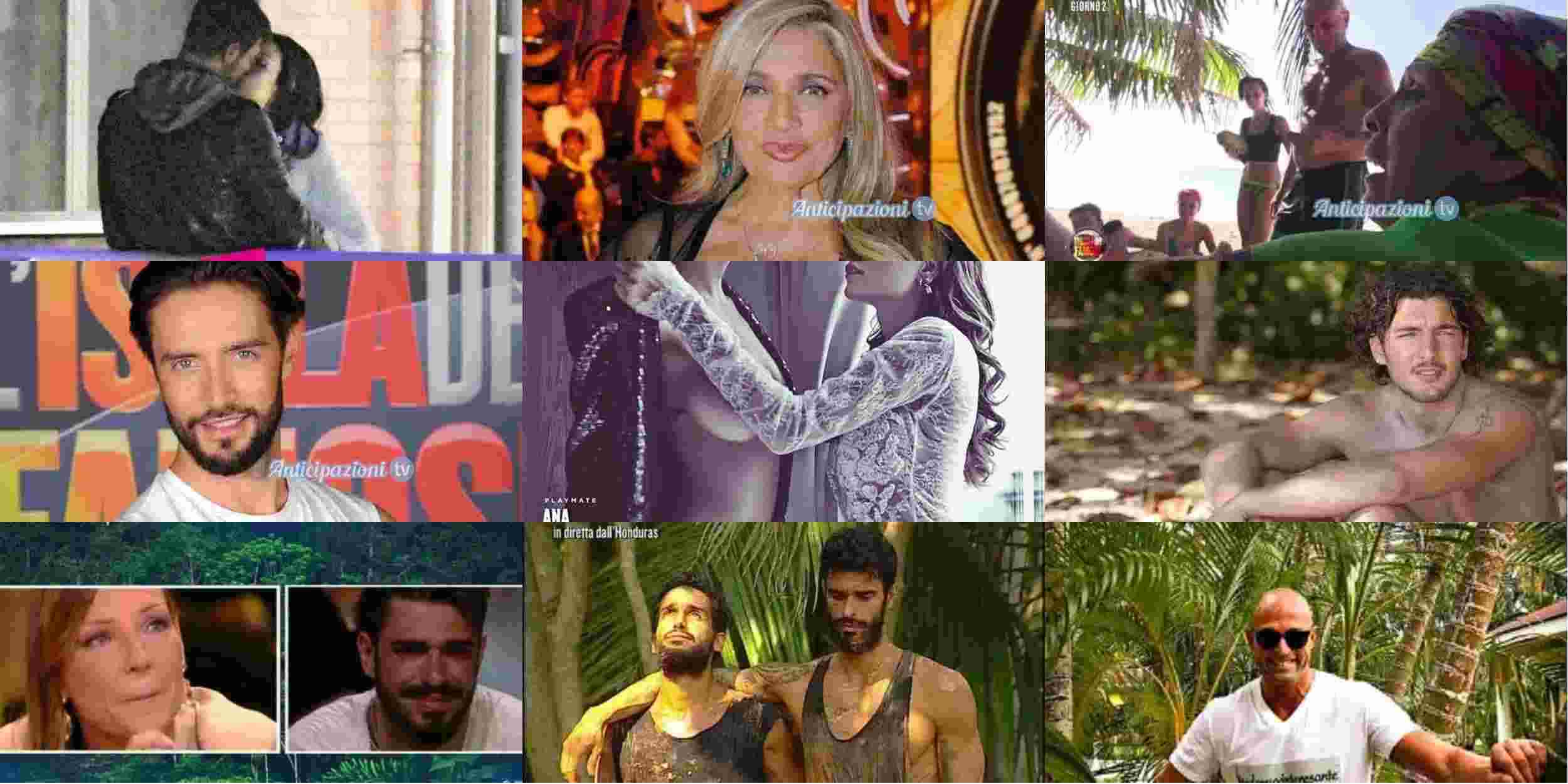 Isola dei Famosi 2018, la prima notte di Francesco e Paola