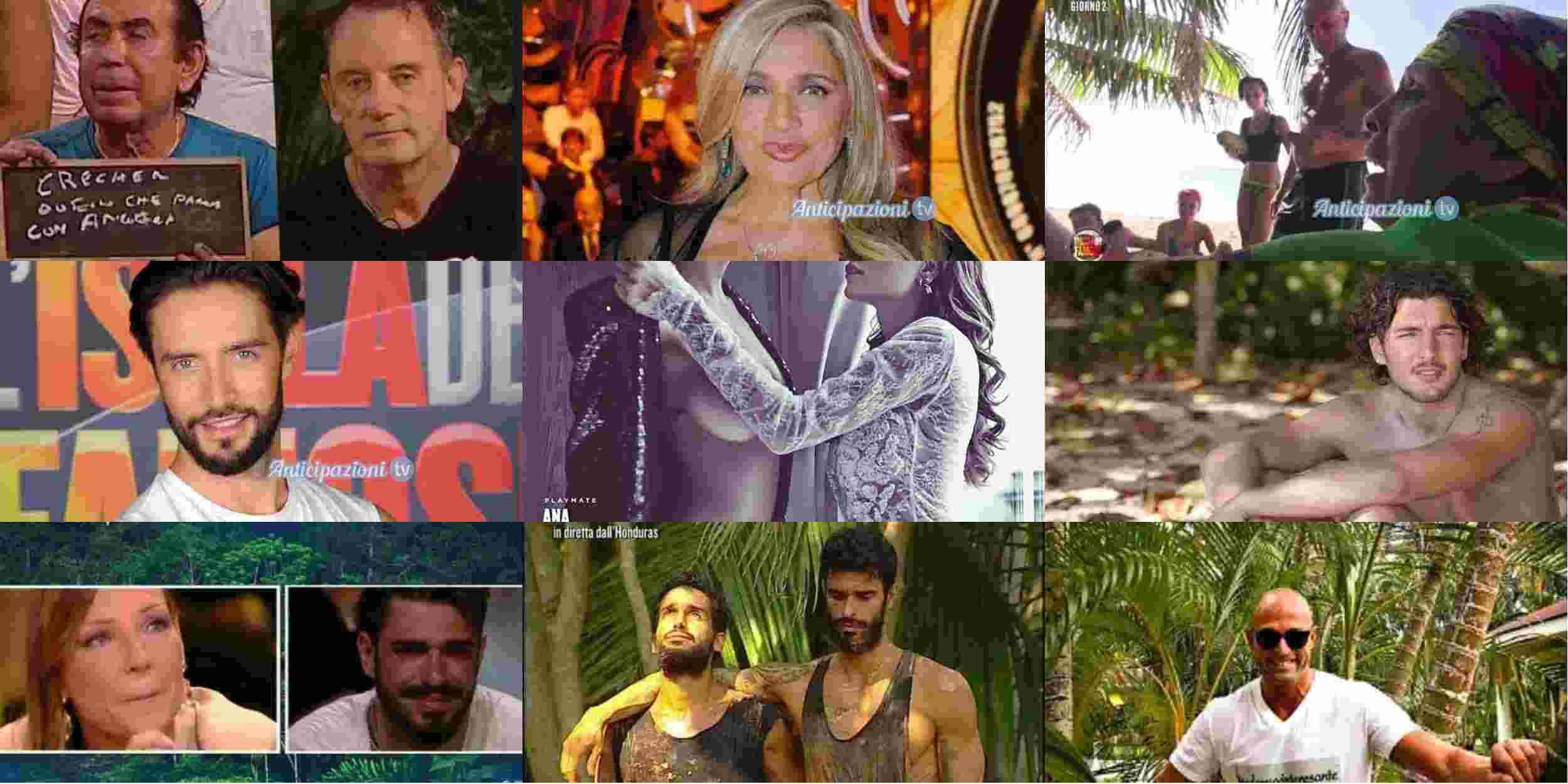 Isola dei Famosi puntata 12 Marzo 2018, Giucas e Craig tornano in gioco?