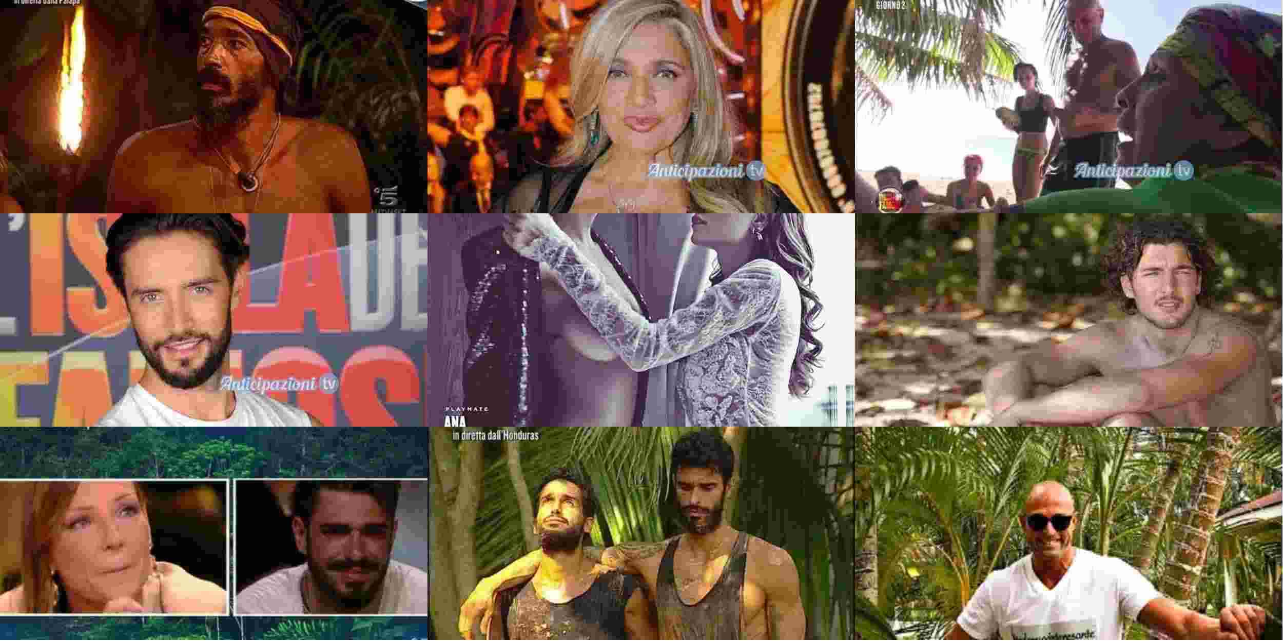 Isola dei Famosi 2018, violenta lite tra due naufraghi