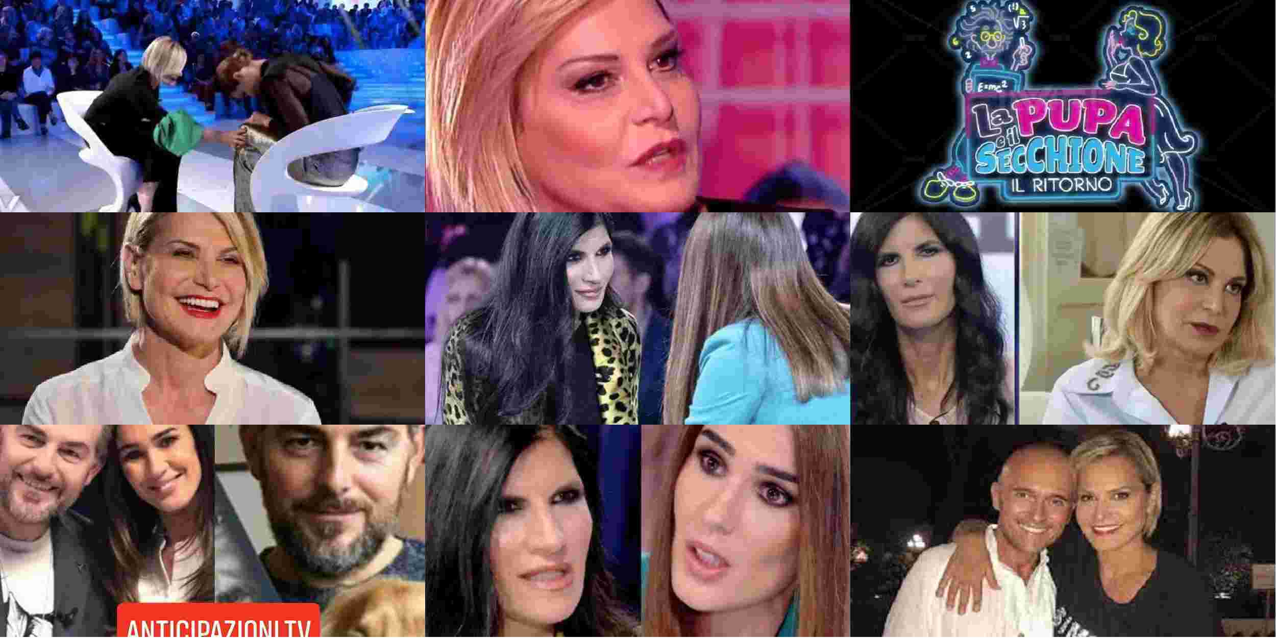 Paura nello studio di Verissimo, esplode un colpo e si scatena il panico