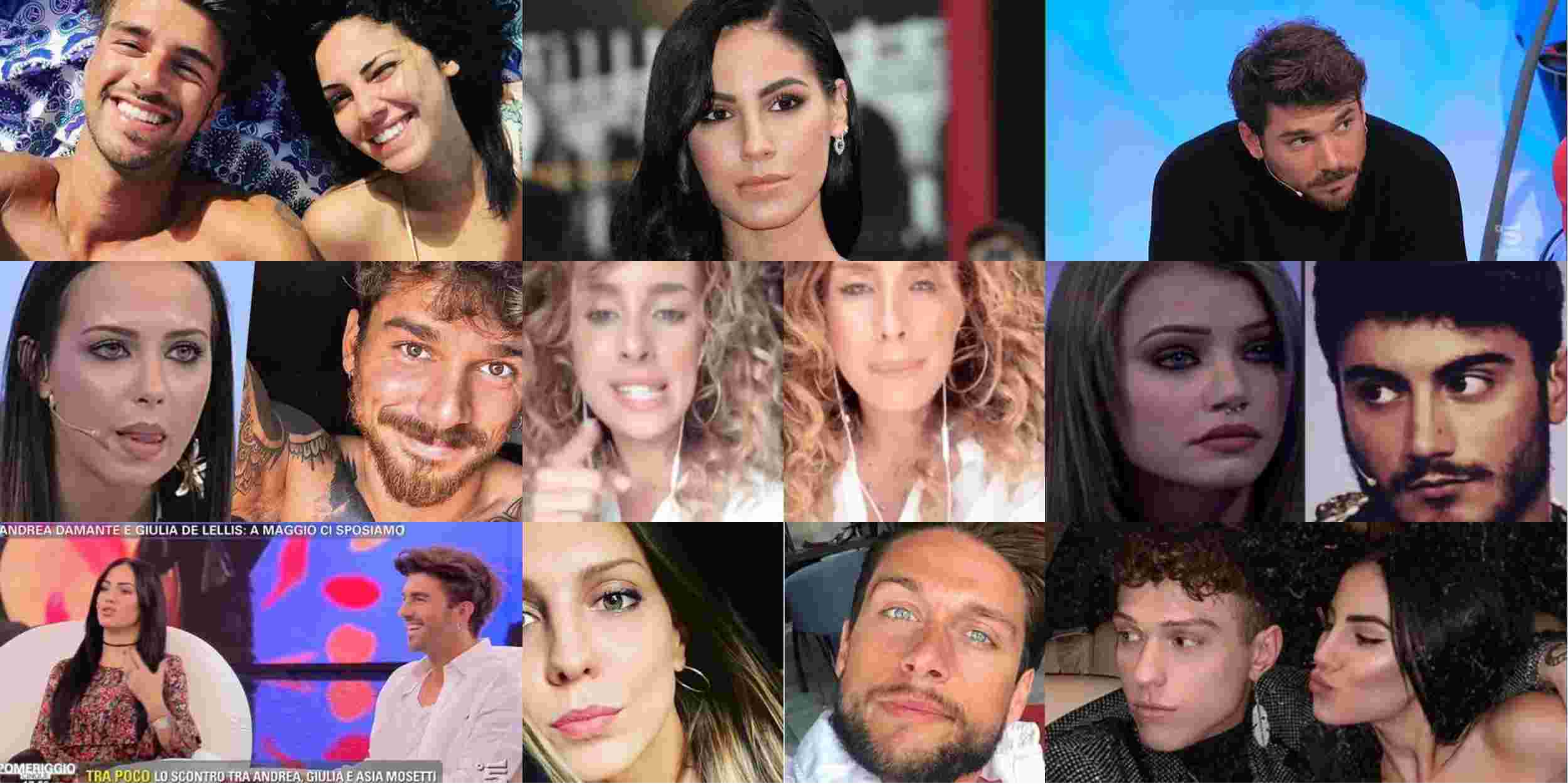 Uomini e Donne gossip, Giulia De Lellis conferma i tradimenti di Andrea Damante