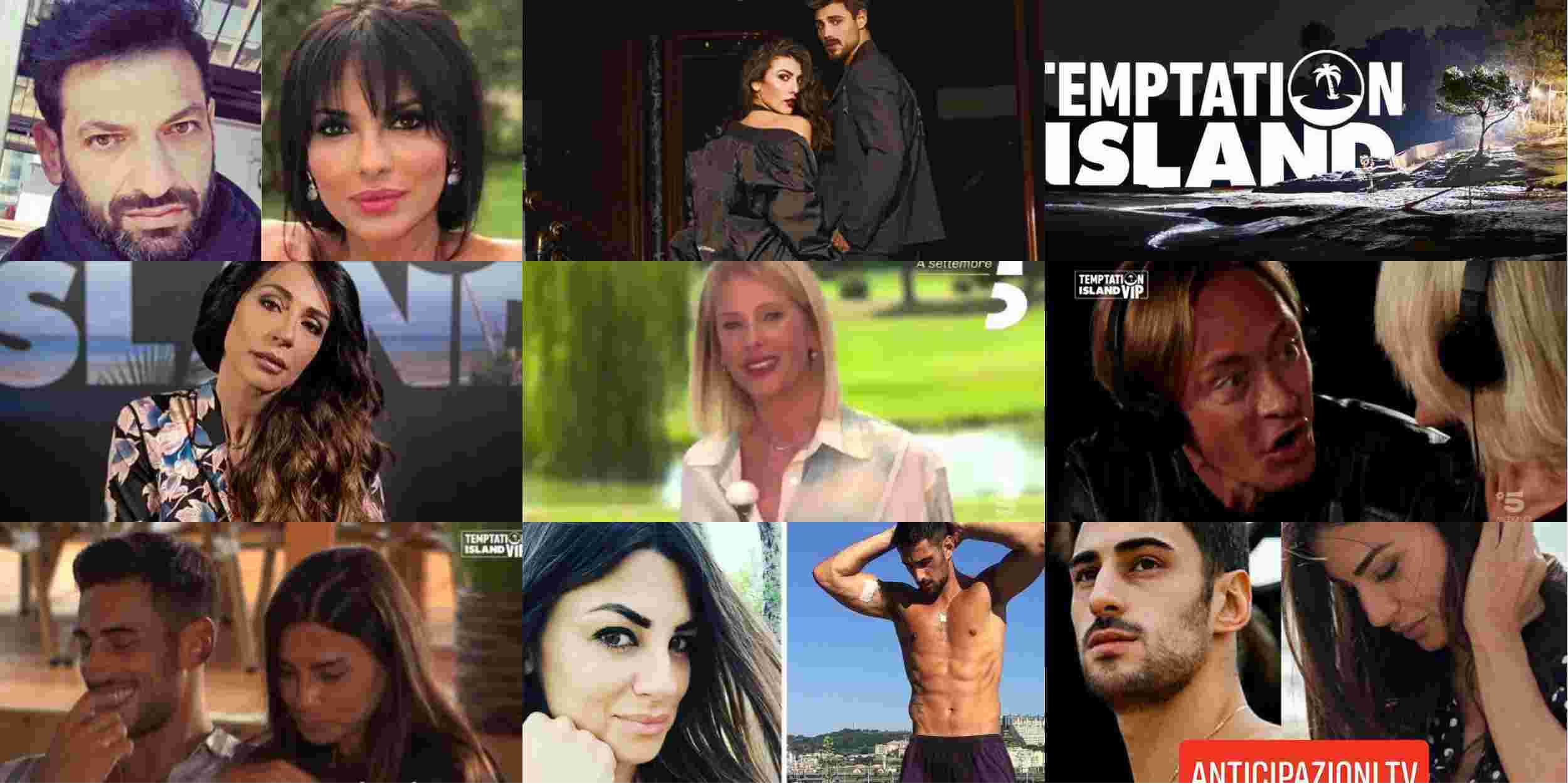 Temptation Island Vip 2019, scambio di tenerezze tra Pago e l’ex moglie Miriana Trevisan