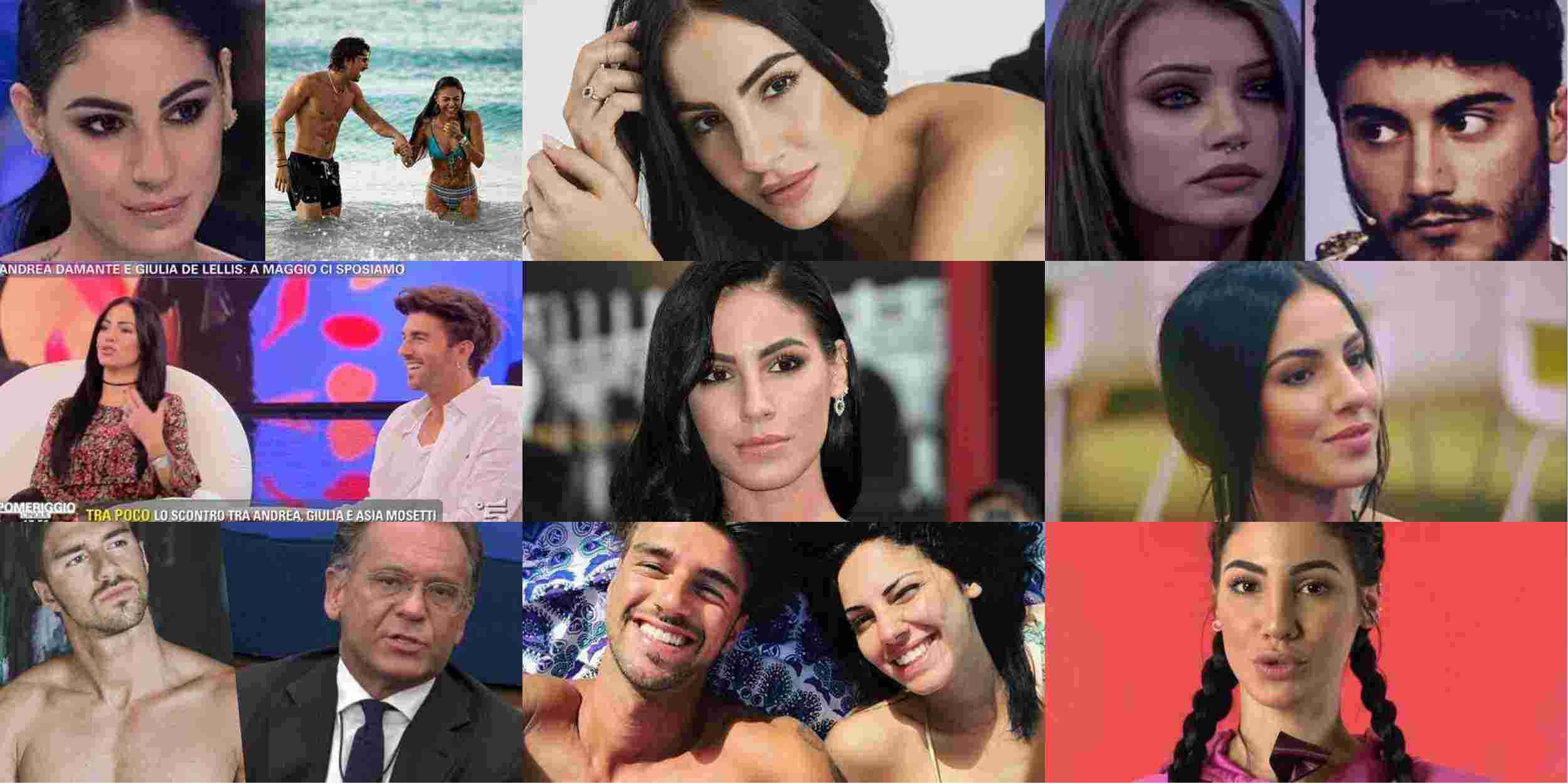 Uomini e Donne gossip, Giulia De Lellis rivela: “Ho sentito Andrea Damante”