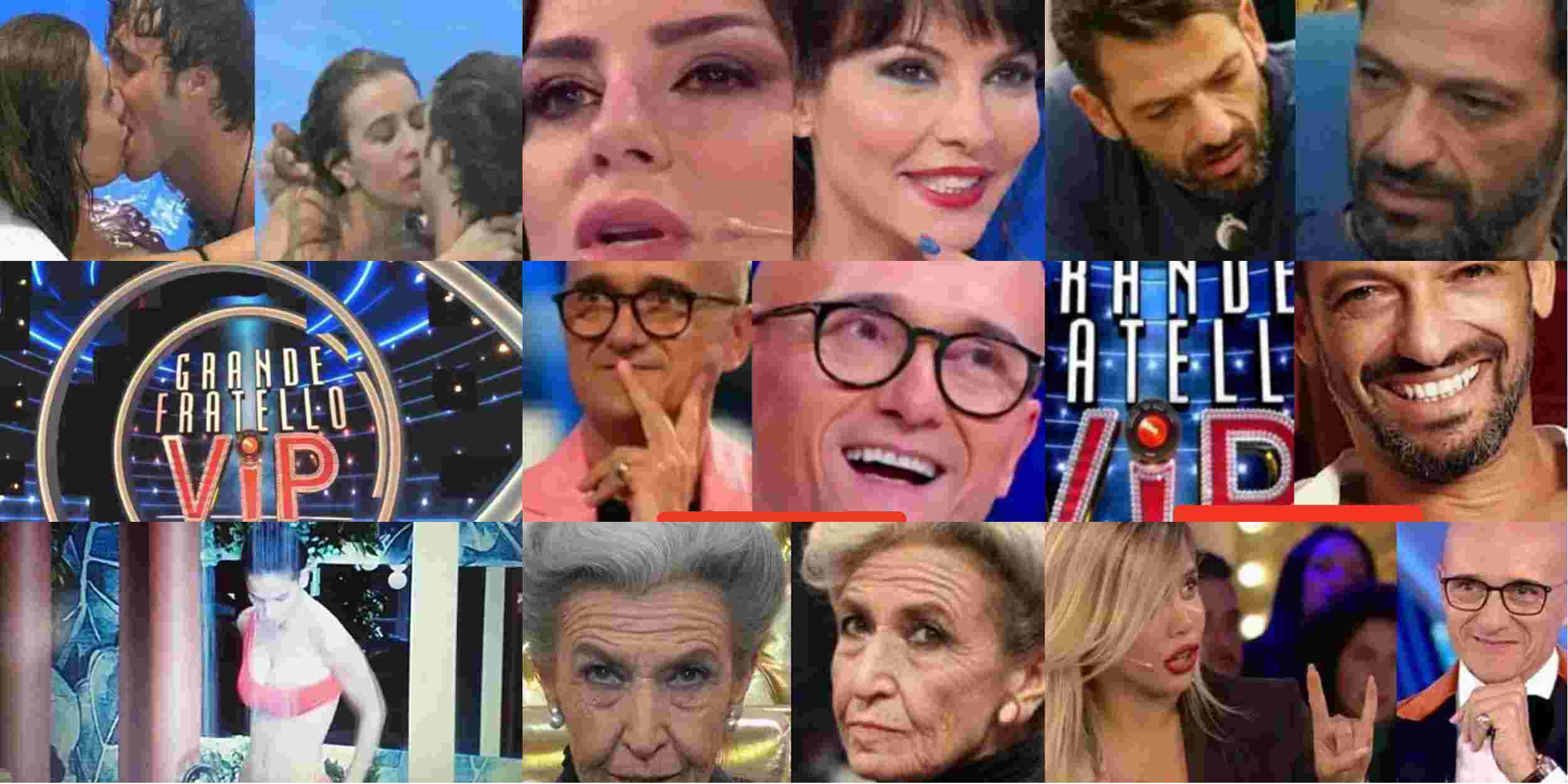 GF Vip 4, Clizia incorvaia e Paolo Ciavarro: scoppia la passione in piscina