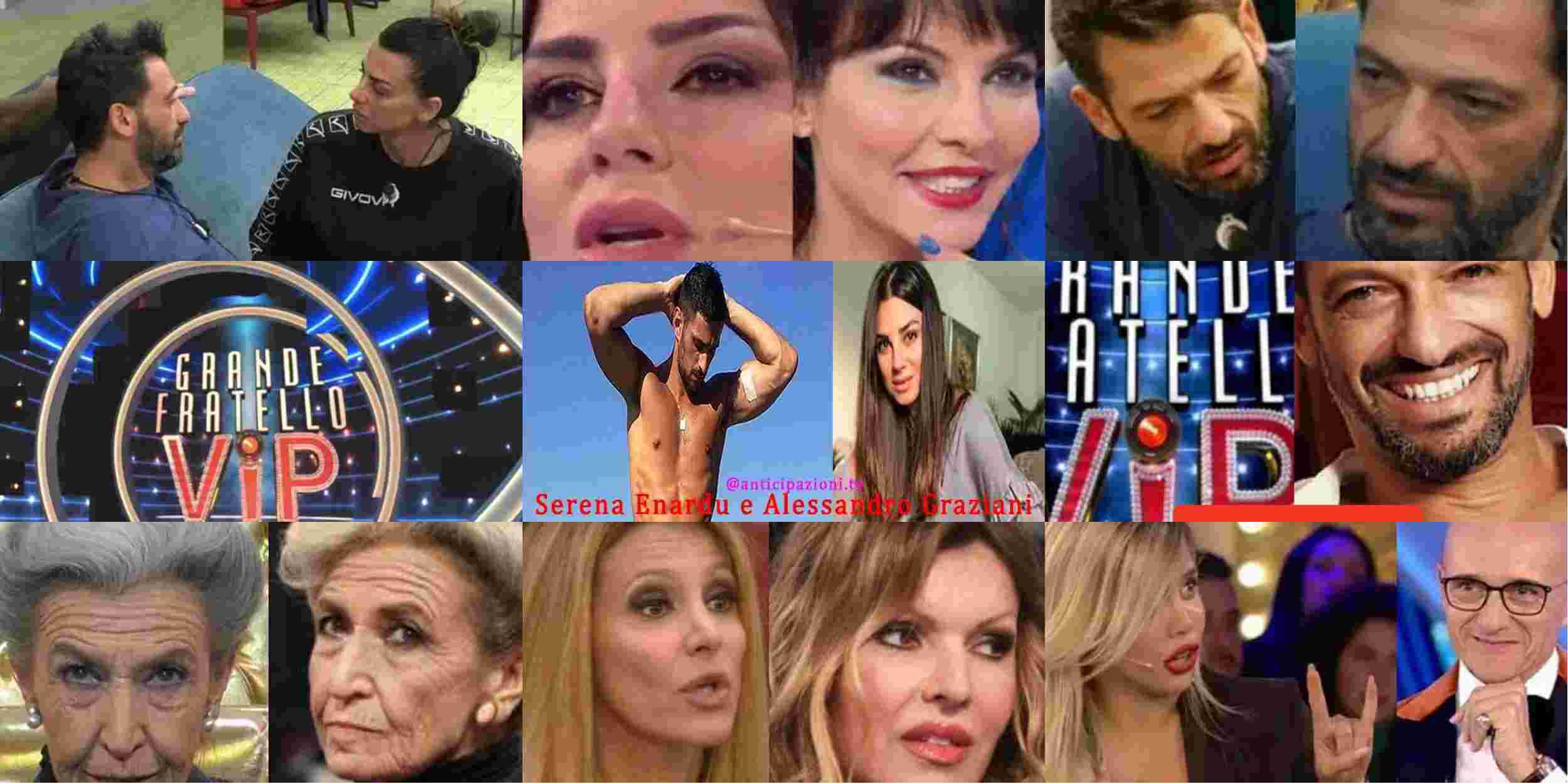 GF Vip 4, furiosa lite tra Pago e Serena: lei scoppia a piangere