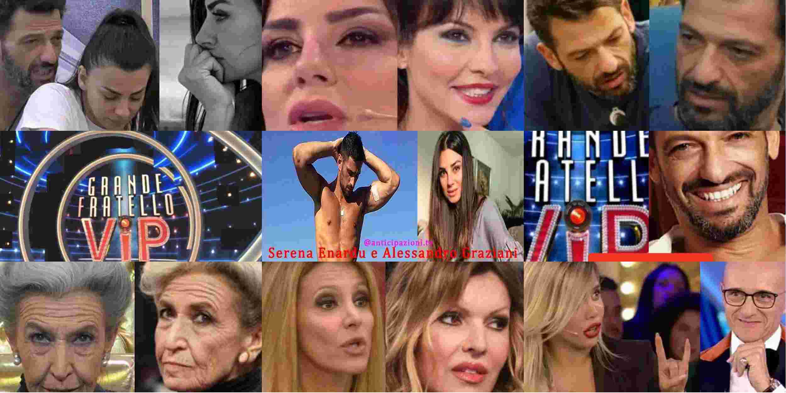 GF Vip 4, gli abitanti della Casa si scagliano contro Serena Enardu