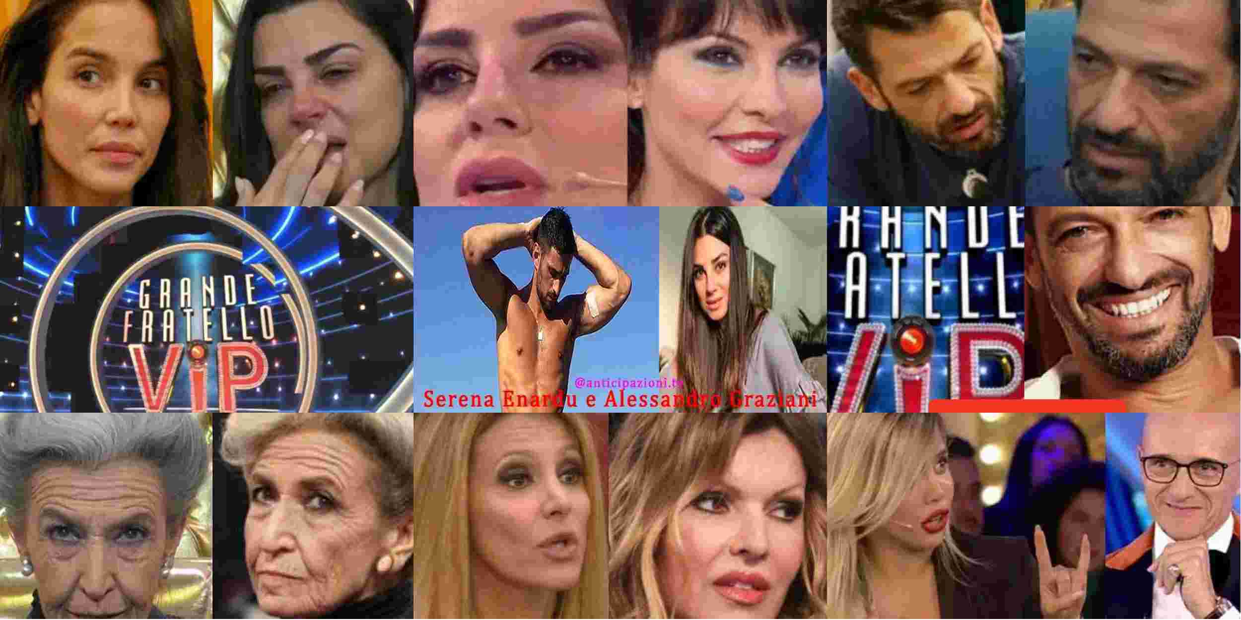 GF Vip 4, lite tra Paola Di Benedetto e Serena Enardu: “Esci le pal*e se le hai!”