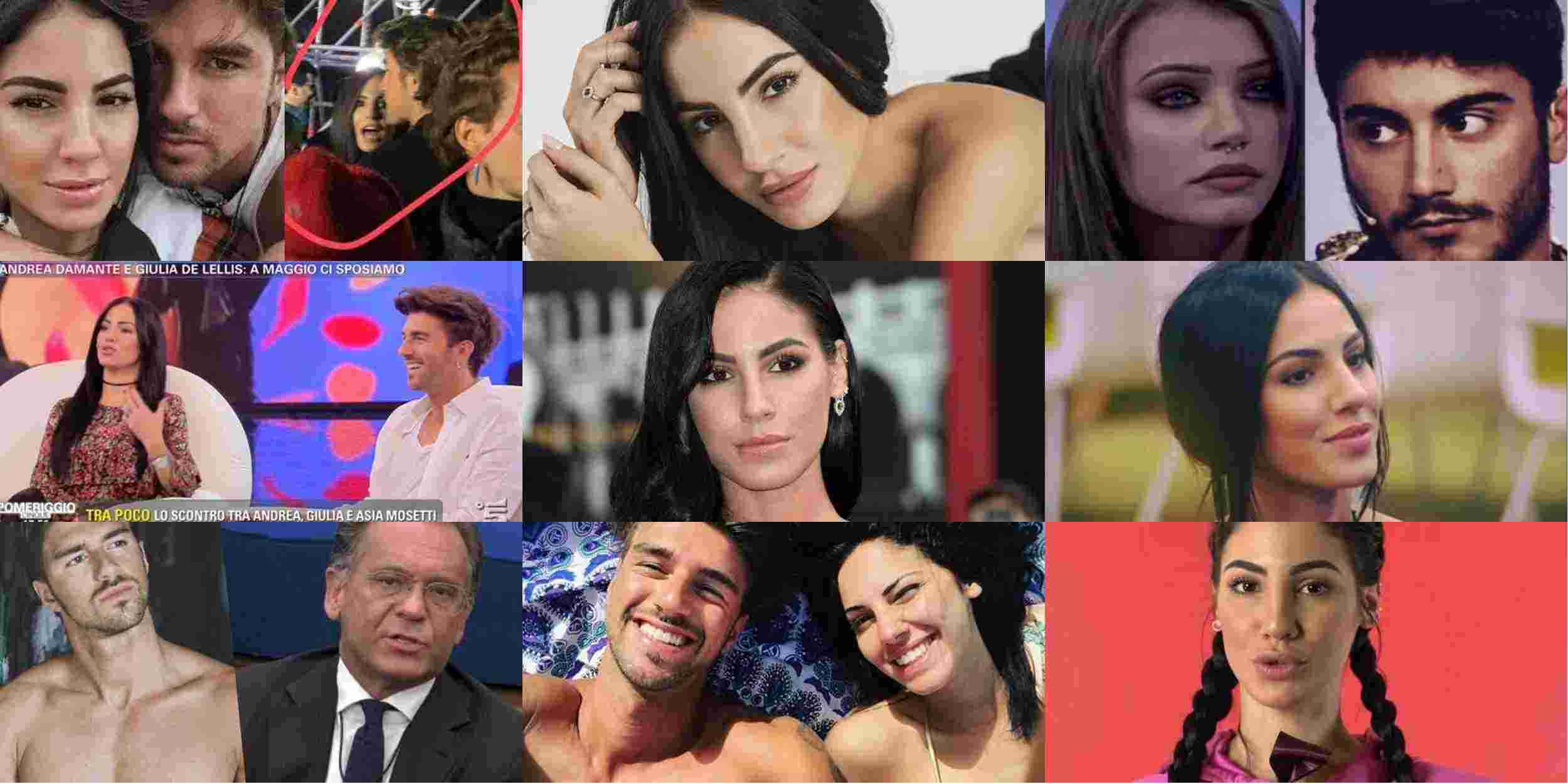 Uomini e Donne gossip, Giulia De Lellis e Andrea Damante insieme a Milano