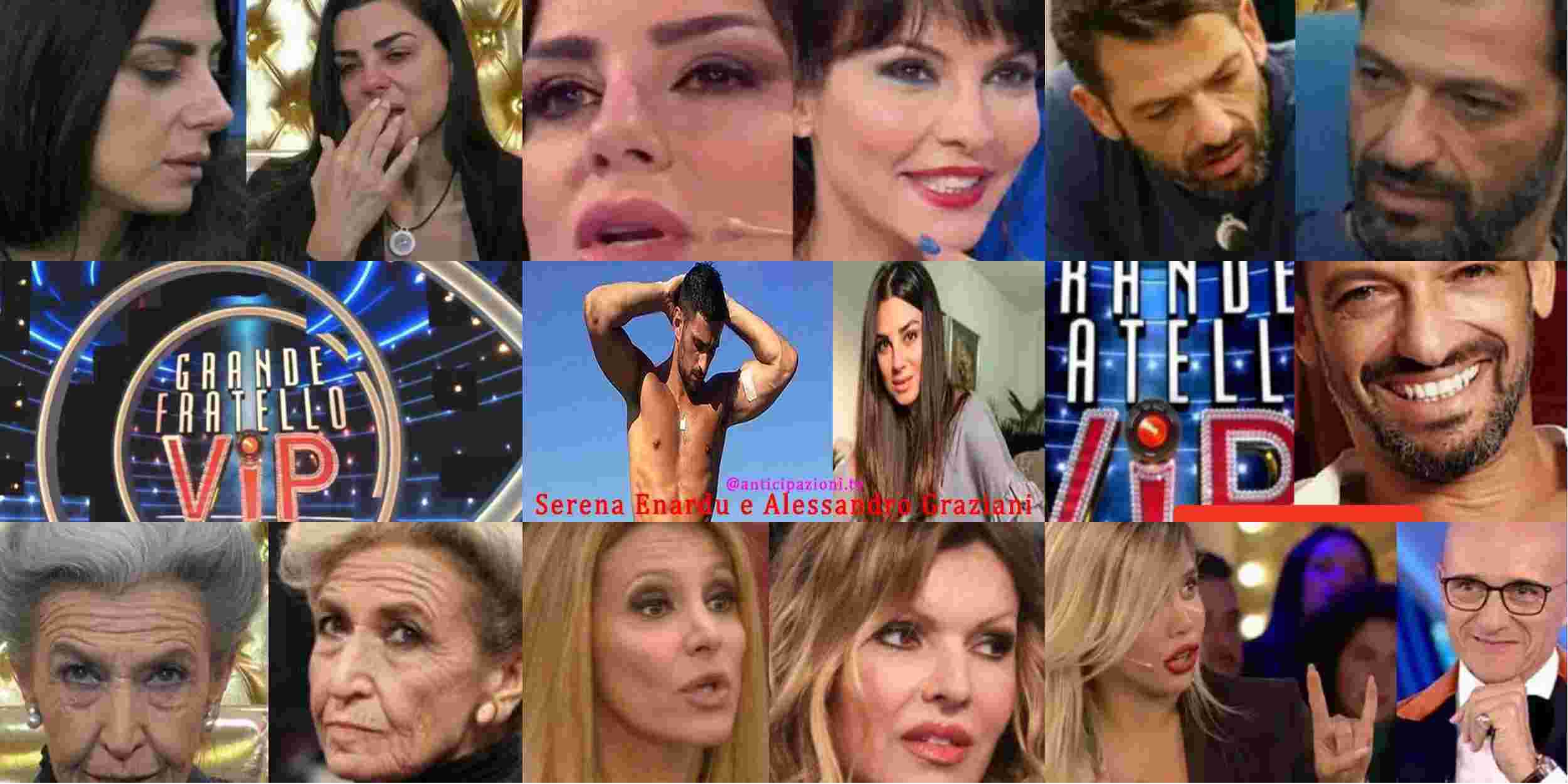 Grande Fratello Vip, Serena Enardu vuole abbandonare la Casa
