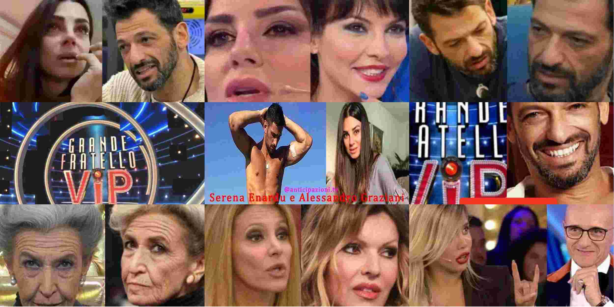 News GF Vip, nuove crisi tra Pago e Serena Enardu?