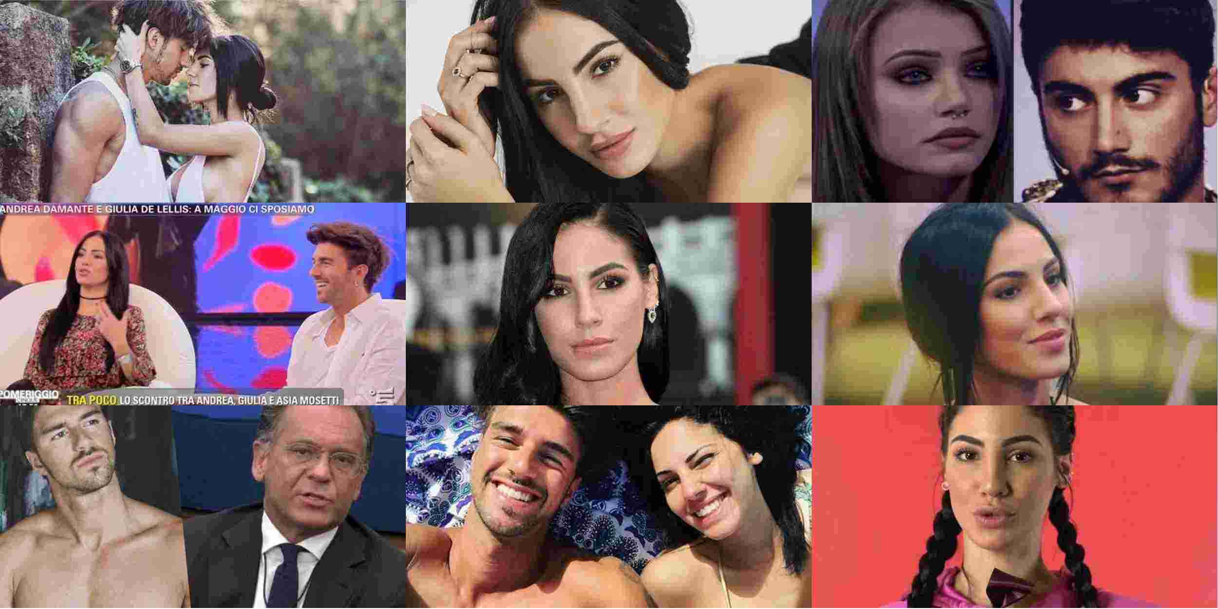 Uomini e Donne, Andrea Damante pubblica un video a luci rosse di Giulia De Lellis