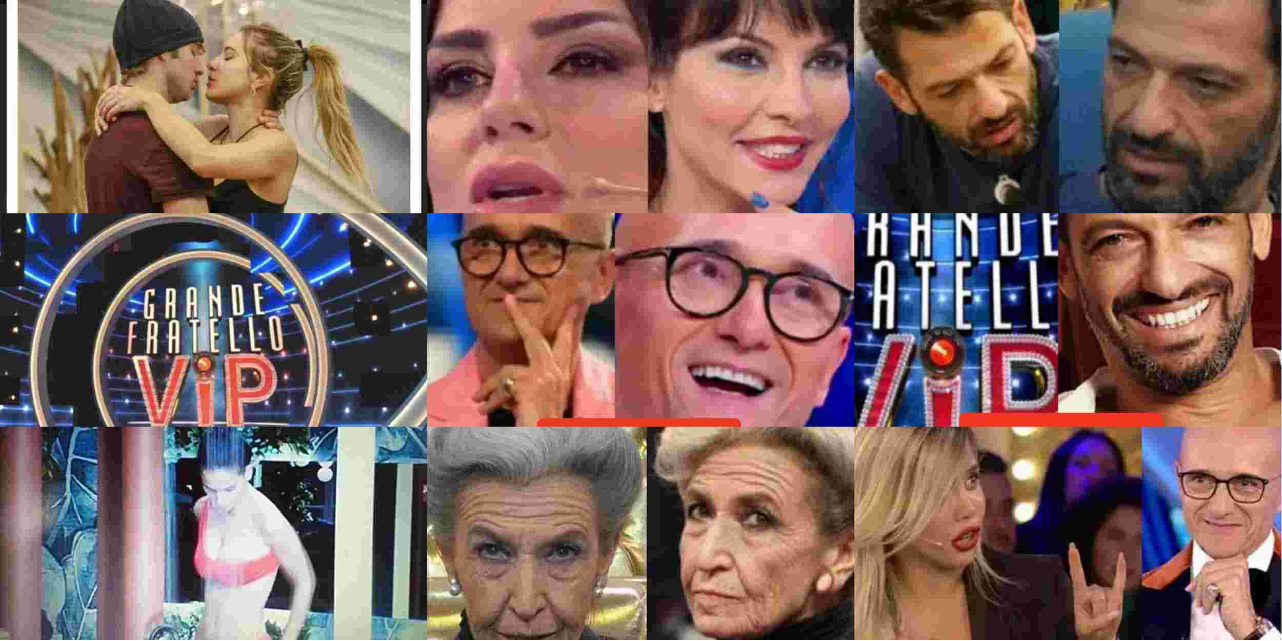 GF Vip 4, Paolo e Clizia raccontano i dettagli a luci rosse della prima notte insieme