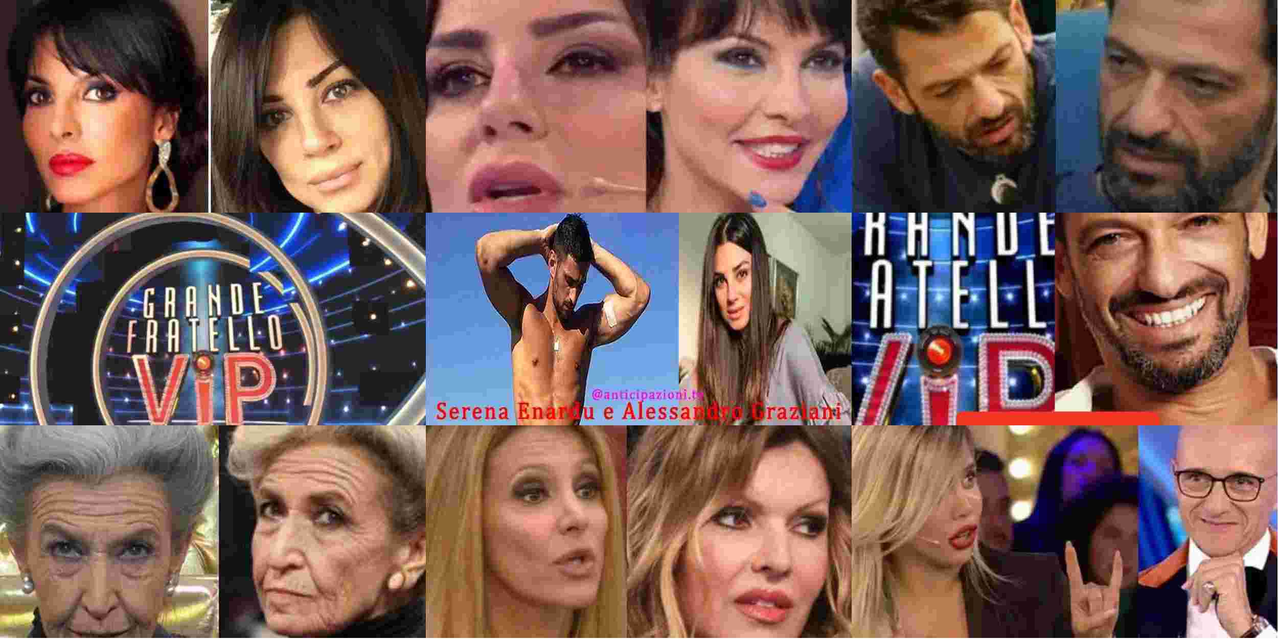 GF Vip, volano stracci tra Miriana Trevisan e Serena Enardu