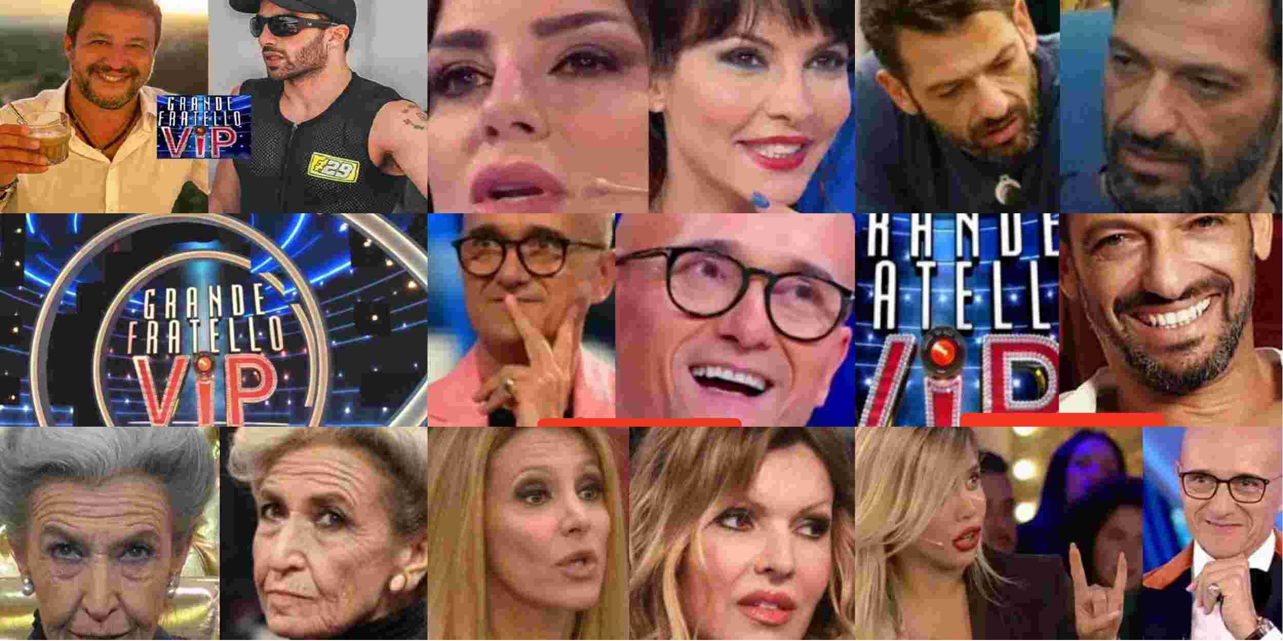 GF Vip gossip, spuntano gli esclusi di lusso: da Matteo Salvini a Andrea Iannone
