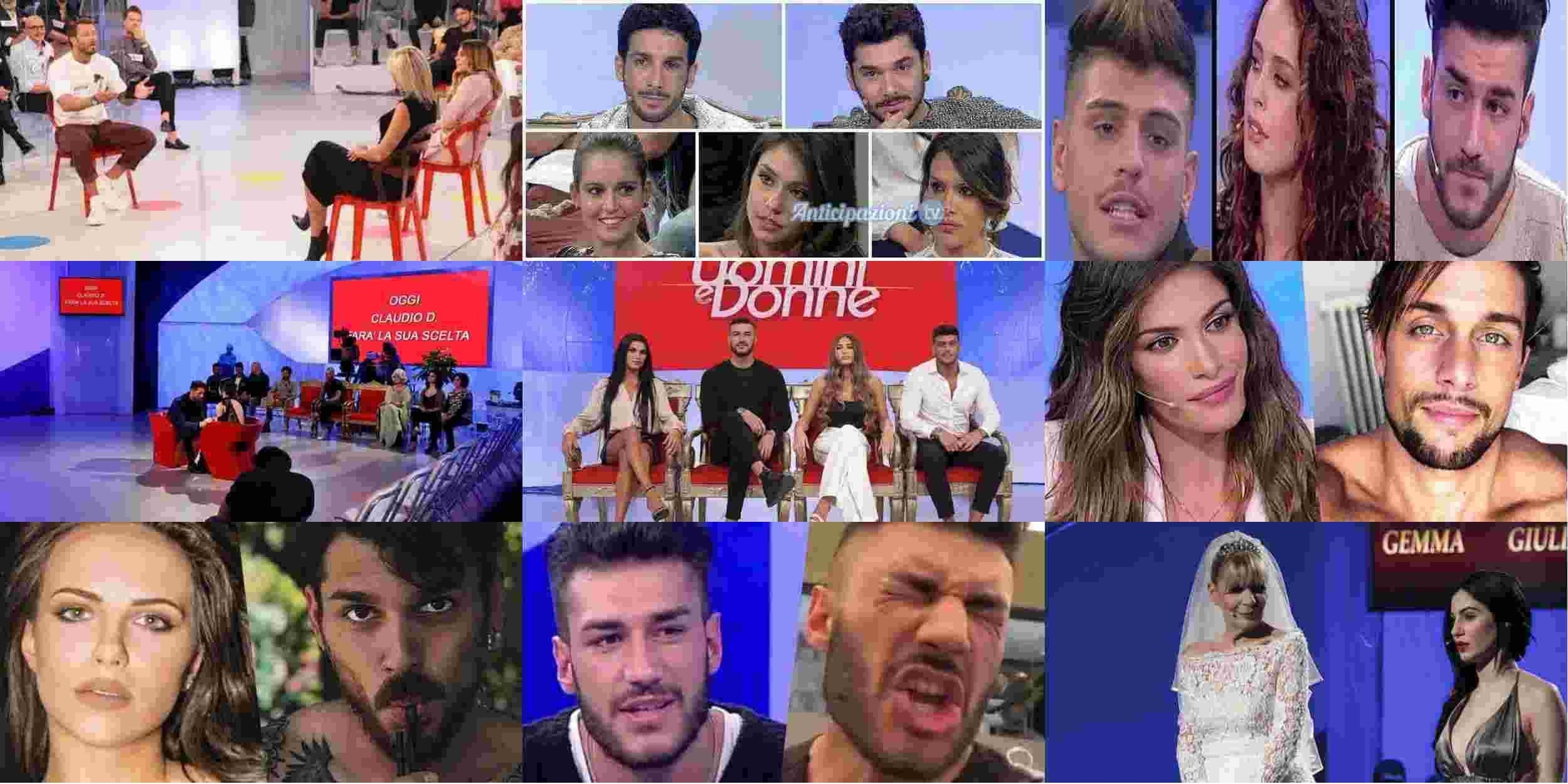 Uomini e Donne anticipazioni, registrazione 23-10-2020: scontro tra tronisti, insulti e un bacio