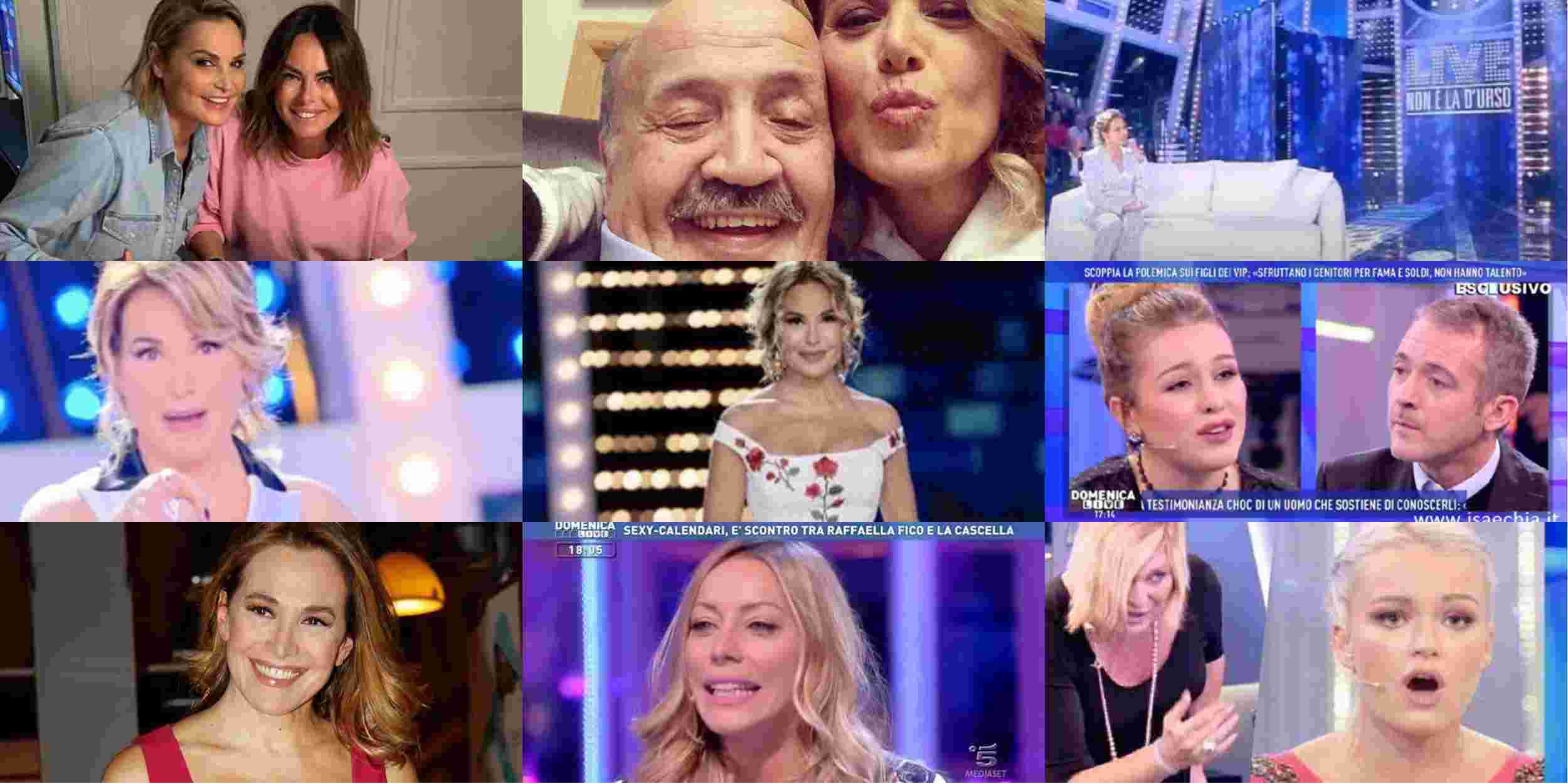 Paola Perego e Simona Ventura contro Barbara D’Urso e Mara Venier: parole al veleno