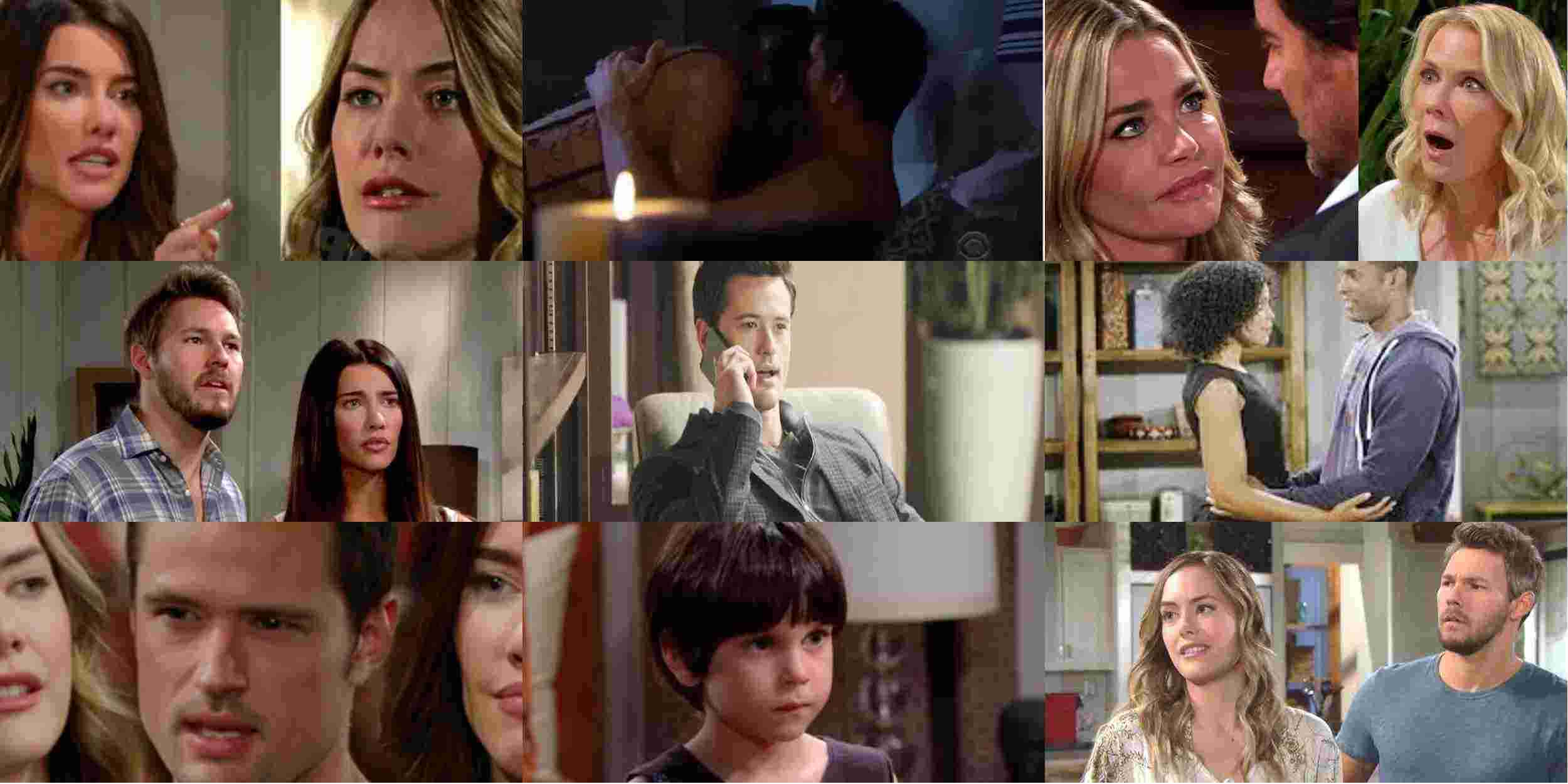 Beautiful anticipazioni martedì 7 settembre 2021,  Steffy aggredisce Hope
