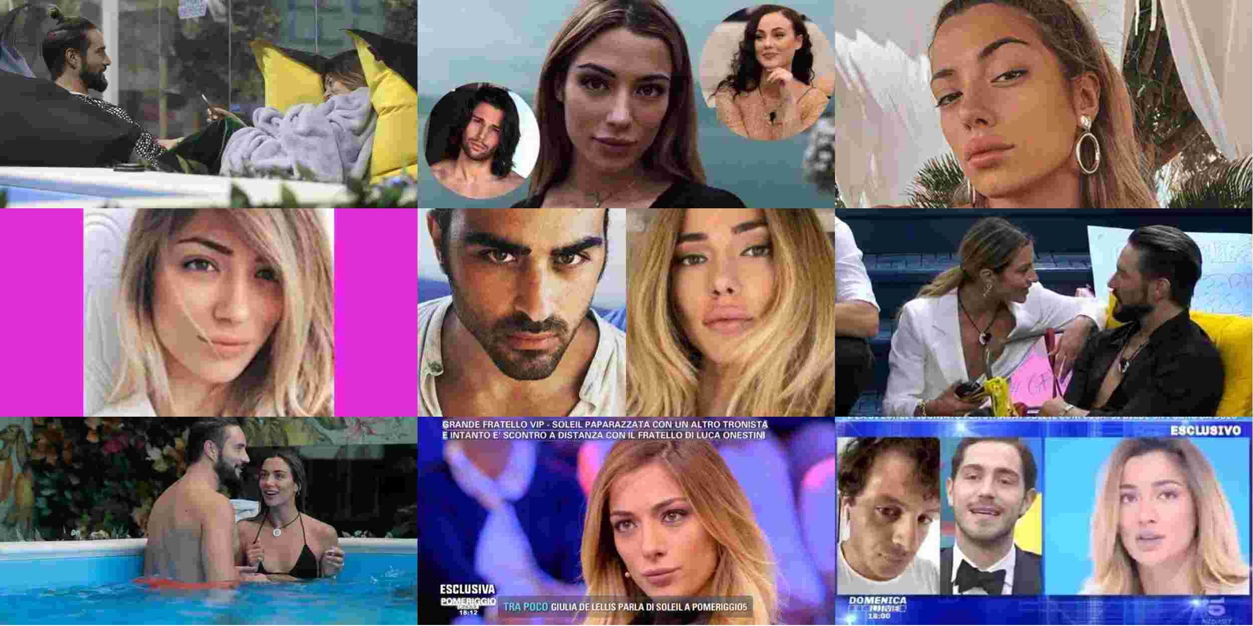 Gf Vip 2021, Alex Belli ha messo la lingua nel bacio con Soleil? Lei dice la verità