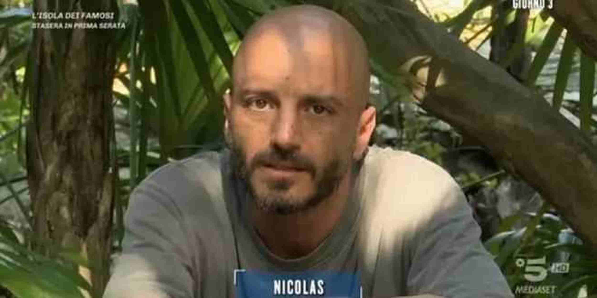 Isola dei Famosi, Nicolas Vaporidis: “Sono stato malissimo, ho avuto paura”