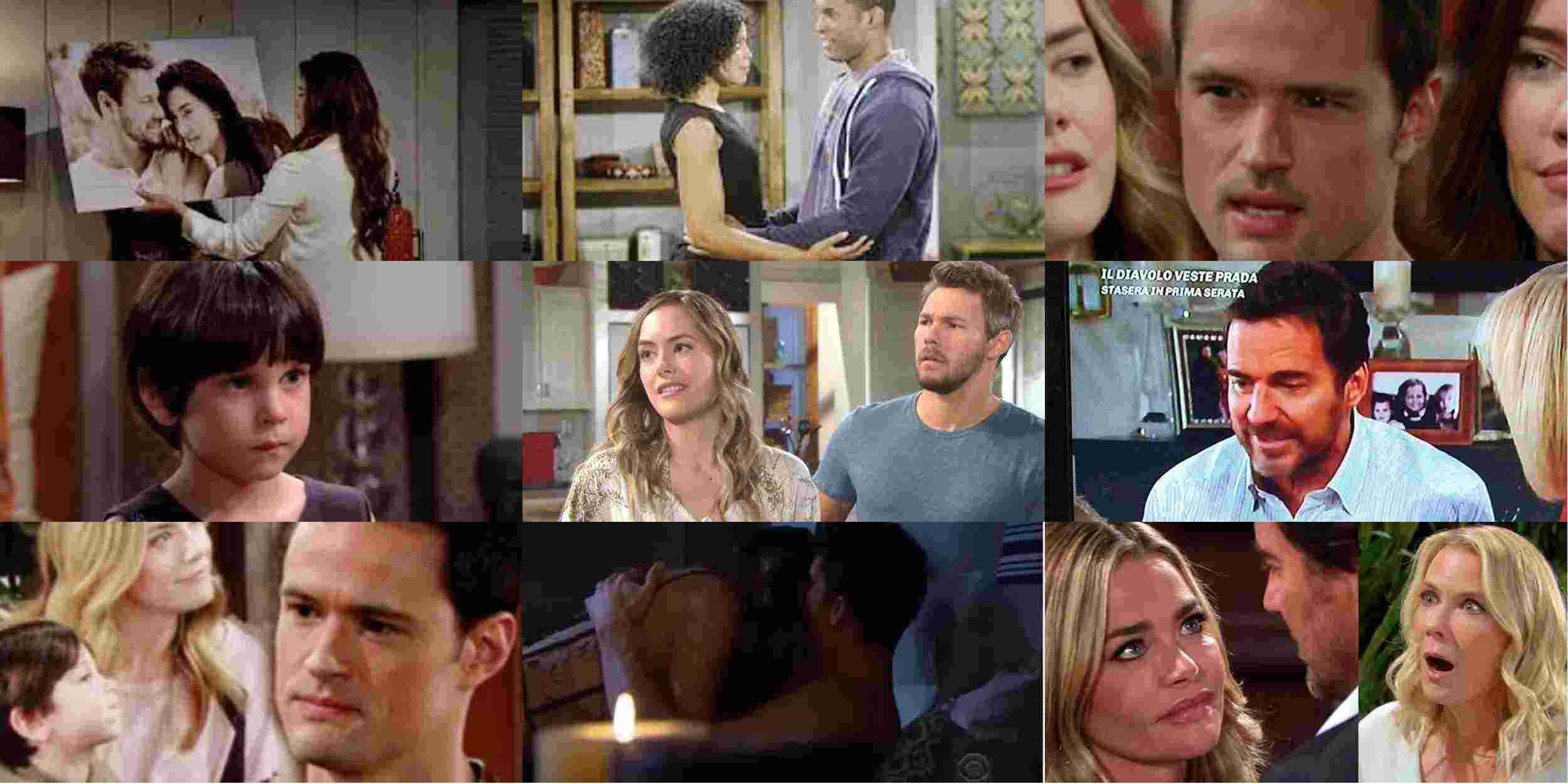 Beautiful anticipazioni 15 maggio 2022, Steffy toglie il quadro con Liam