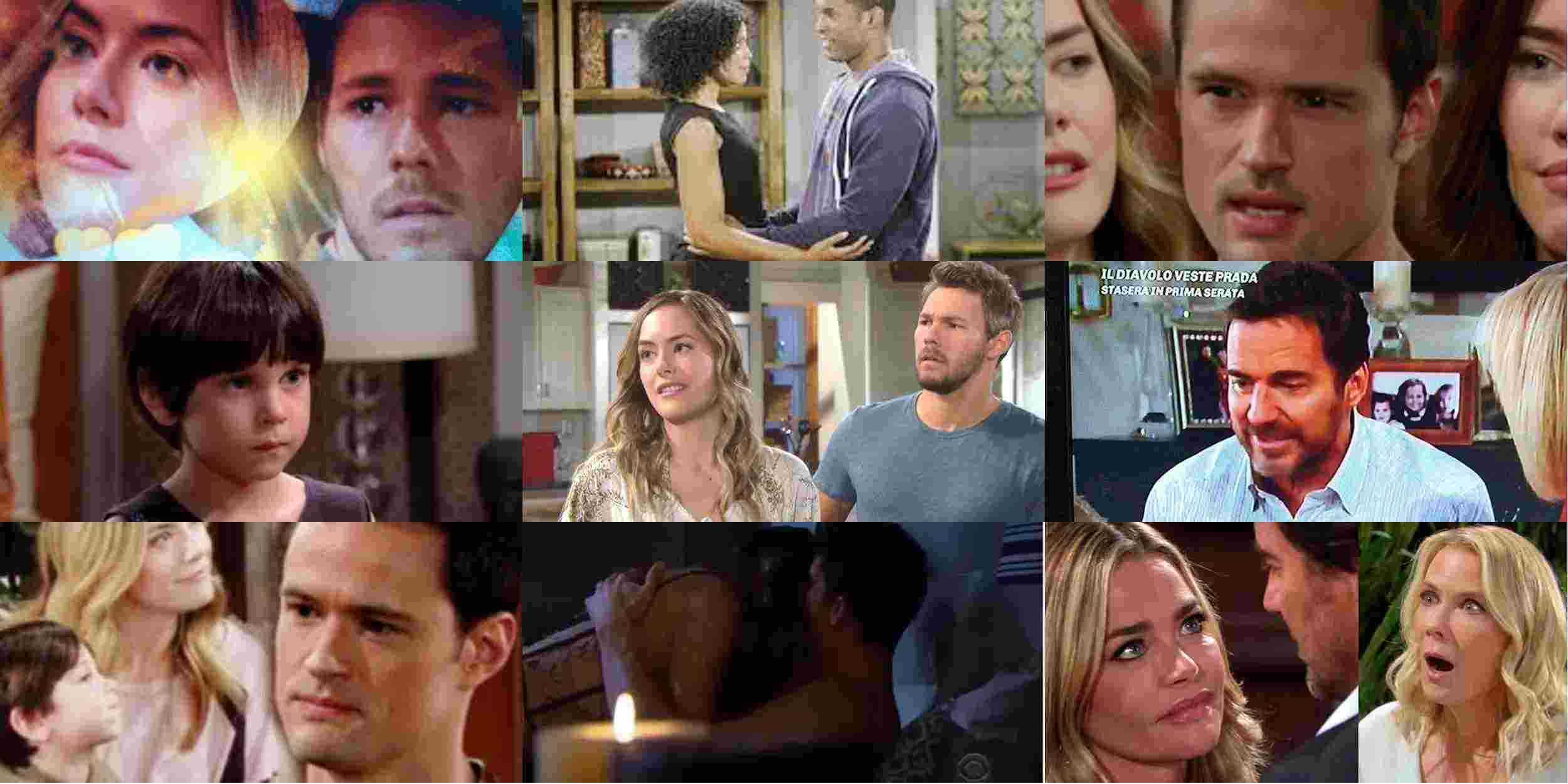 Beautiful anticipazioni 28 maggio 2022, sorprendente gesto di Liam per Hope