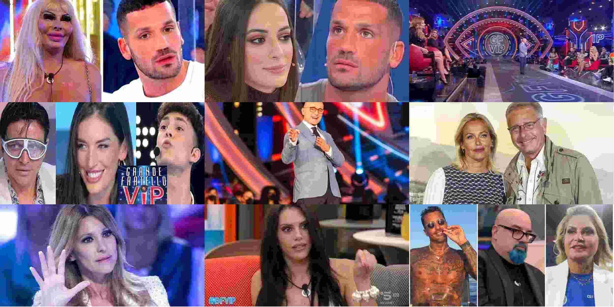 GF Vip 7, nella notte furiosa lite tra Luca Salatino e Elenoire Ferruzzi