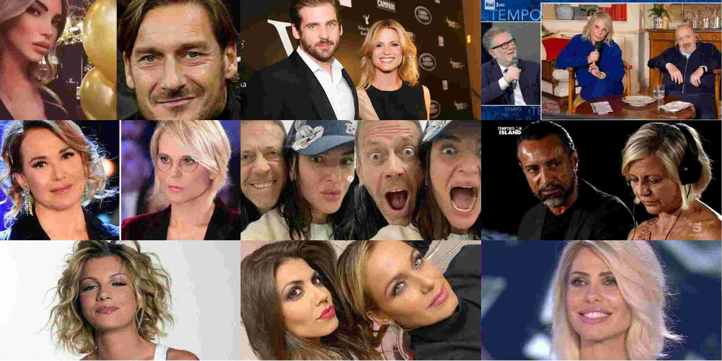 Francesco Totti bacia Noemi in pubblico: la reazione di Ilary Blasi