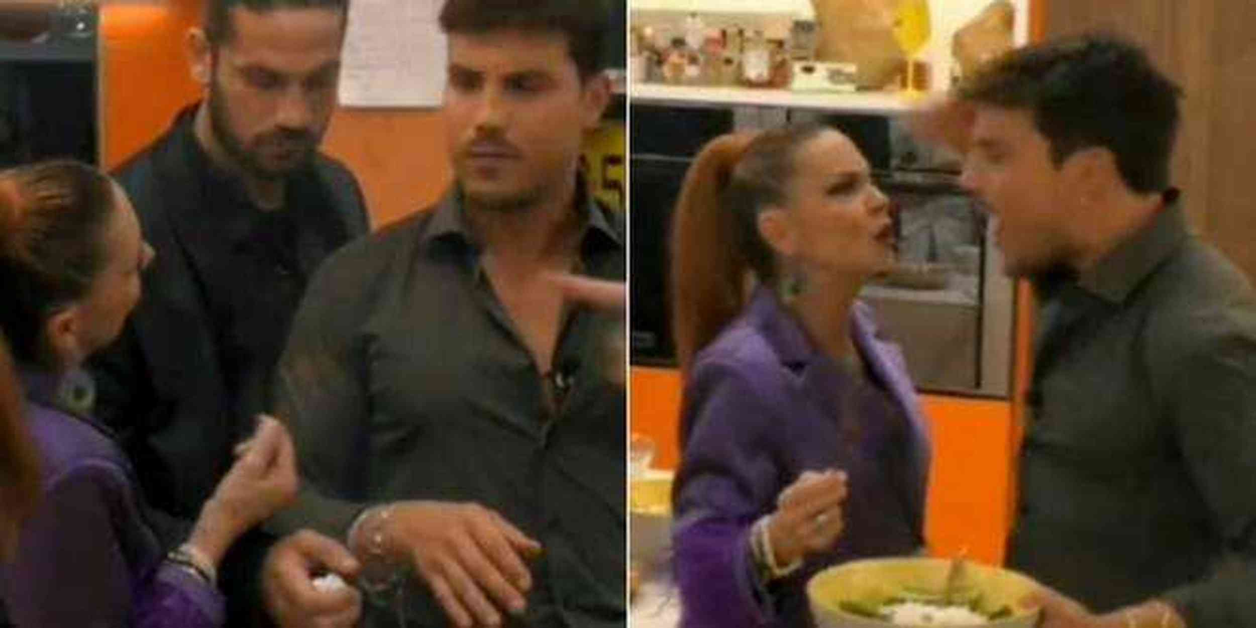 GF Vip 7, nella notte Daniele Dal Moro perde la testa e aggredisce Patrizia Rossetti