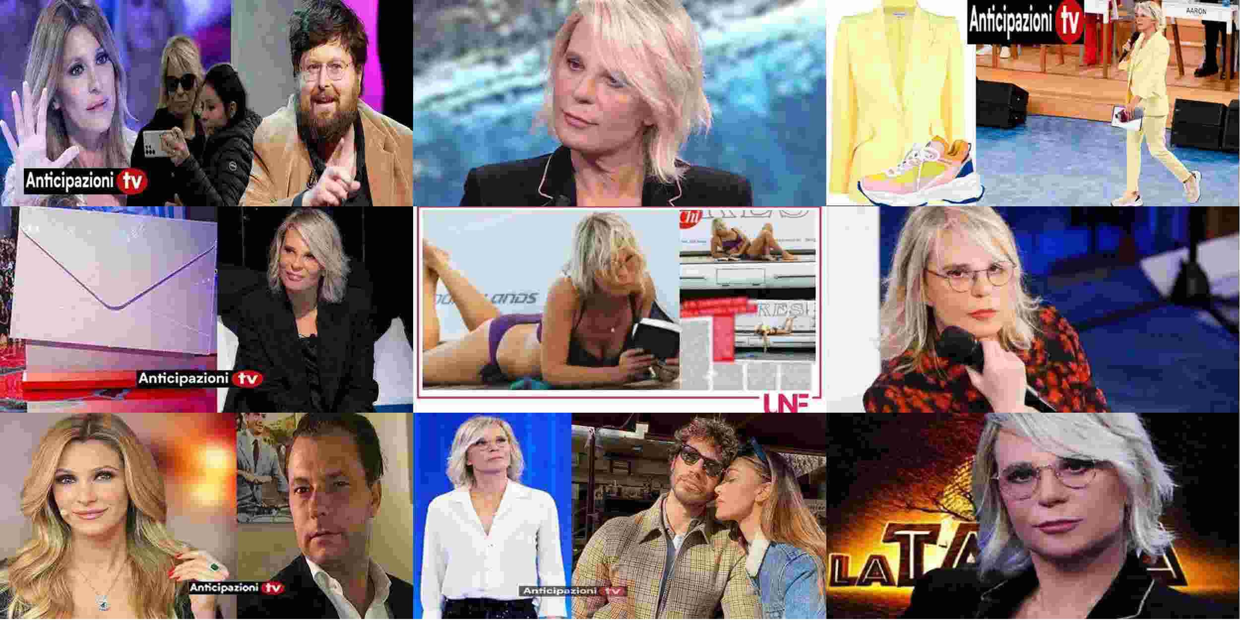 Adriana Volpe e Mario Adinolfi sui selfie con Maria De Filippi