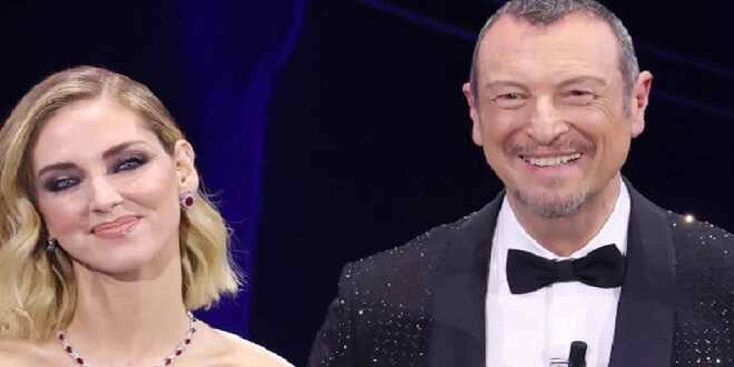 Sanremo 2024, Amadeus ricomincia da Chiara Ferragni: offerta da capogiro per lei