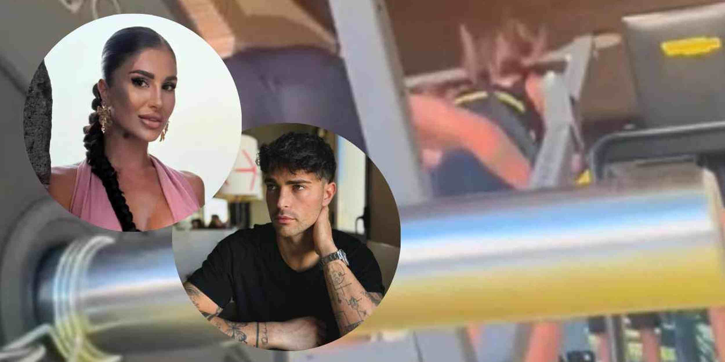 Davide Donadei e Barbara Gambatesa: incidente in palestra