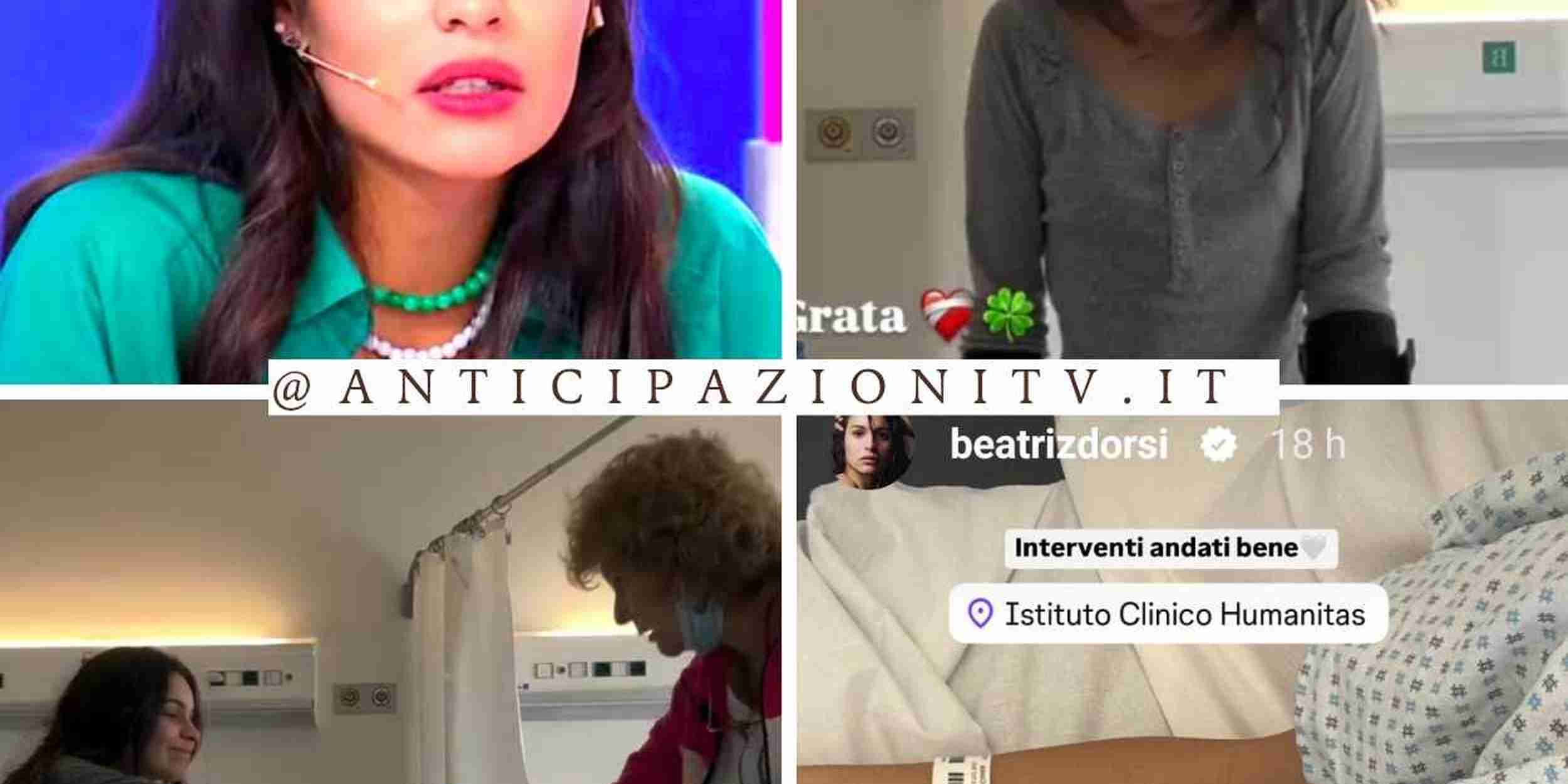 Uomini e Donne, Beatriz D’Orsi dopo l’intervento ai piedi: “Non ne potevo più”