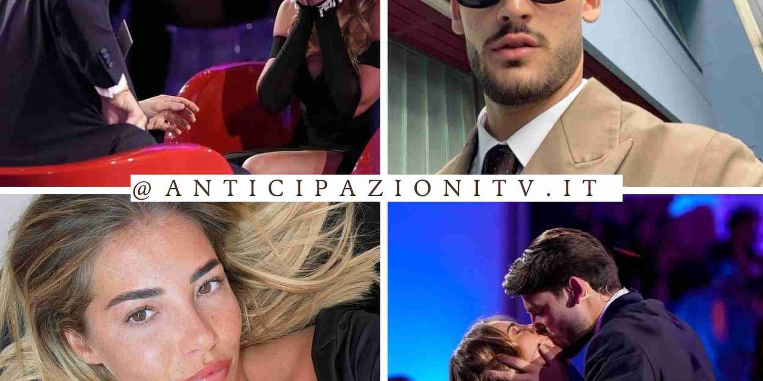 Ciro e Martina sorridenti al Talenti Village di Roma dopo l'uscita da Uomini e Donne.